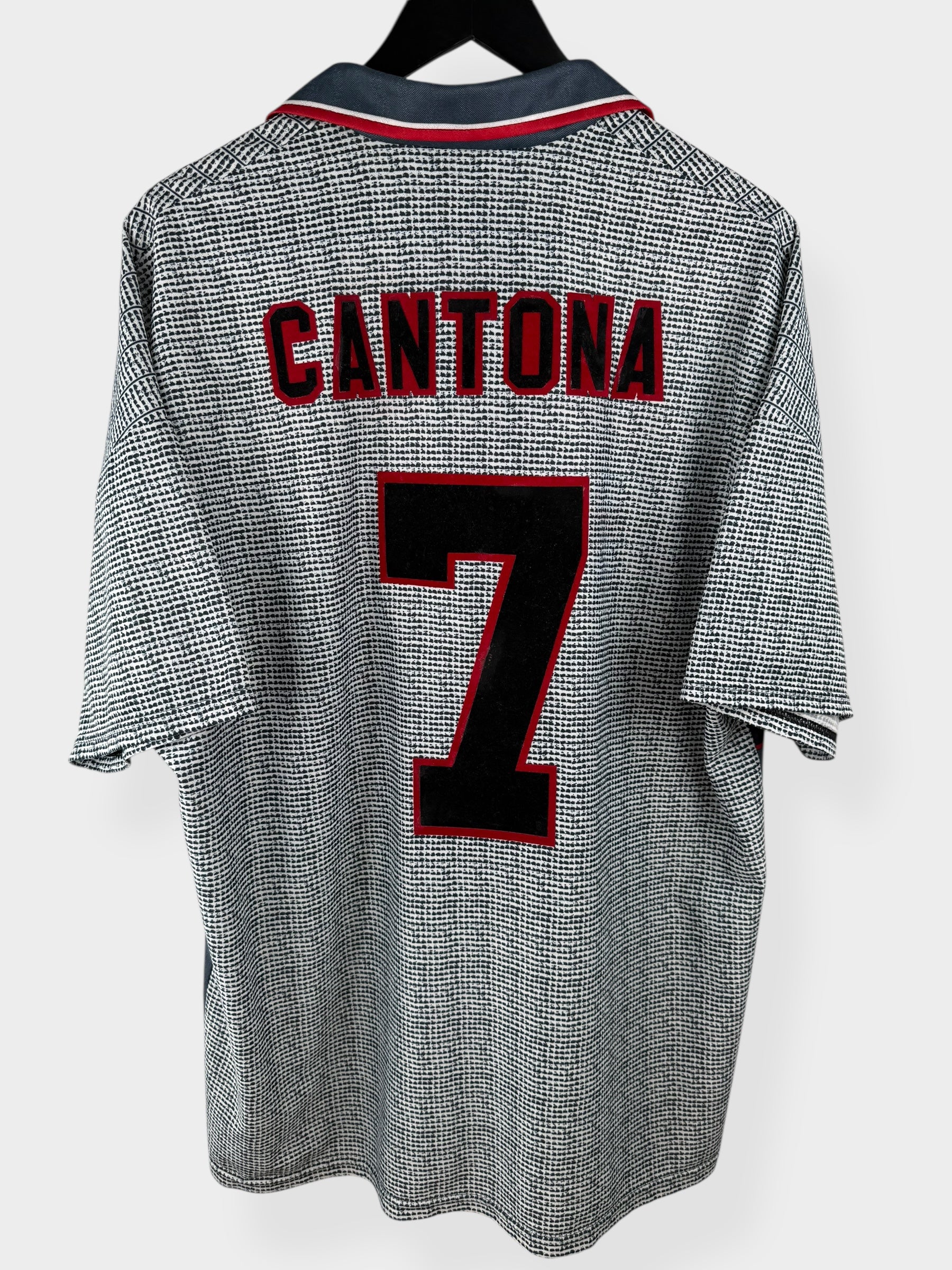 1995-96 MANCHESTER UNITED AWAY SHIRT CANTONA #7 XL