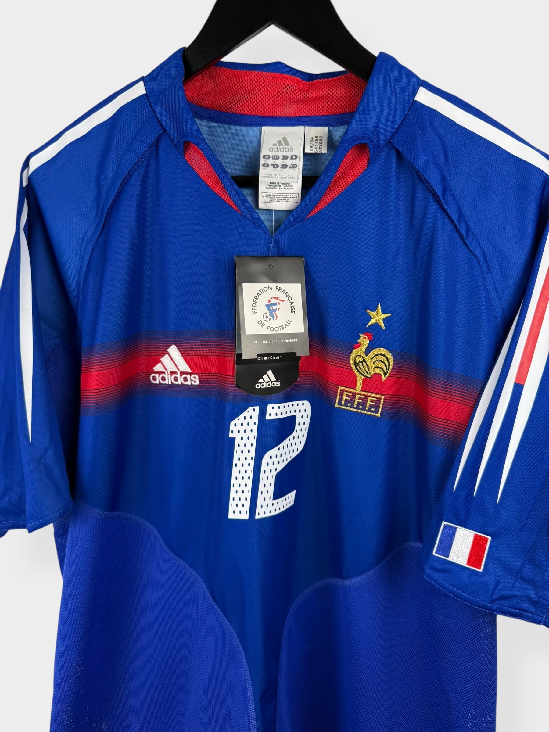 2004-06 FRANKREICH HEIMTRIKOT HENRY #12 XL