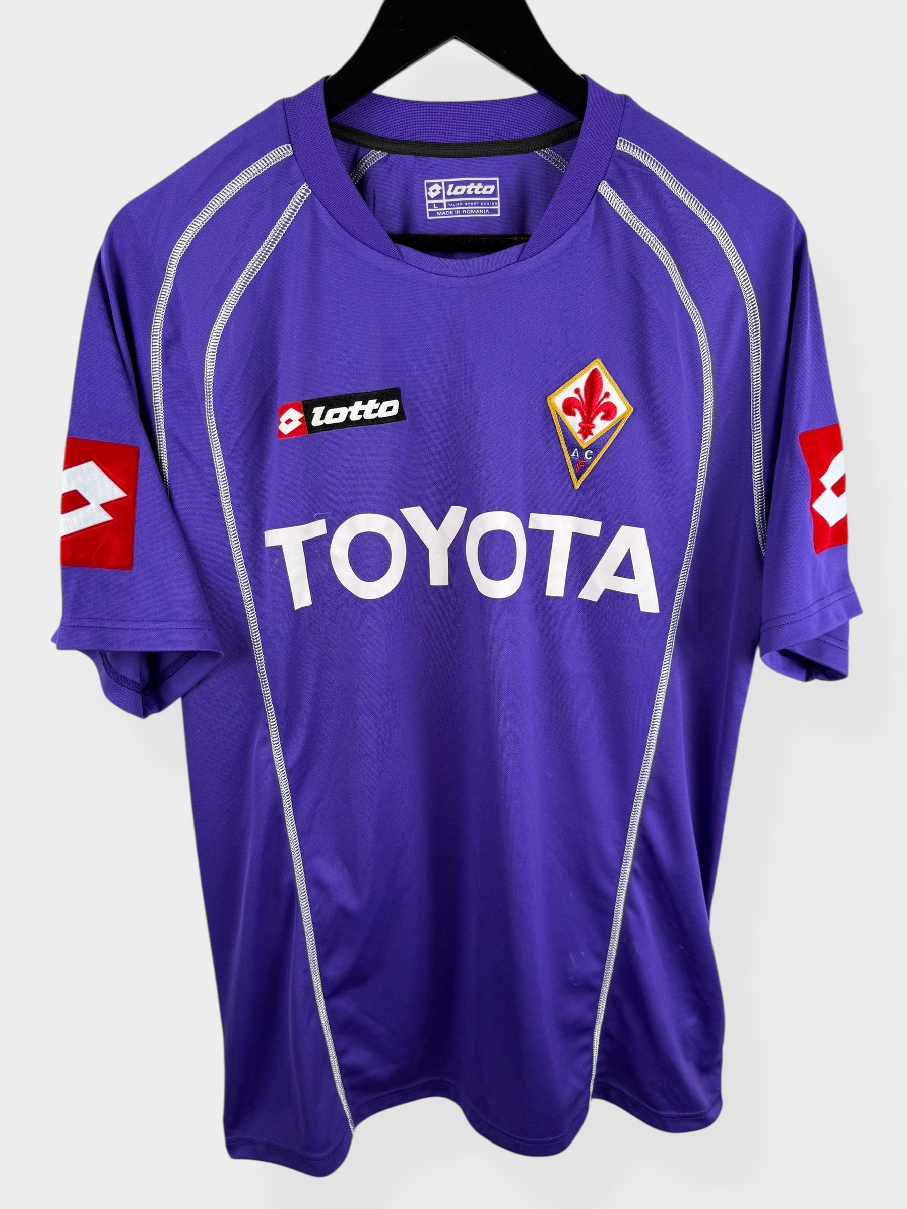 2005-07 FIORENTINA HOME SHIRT L