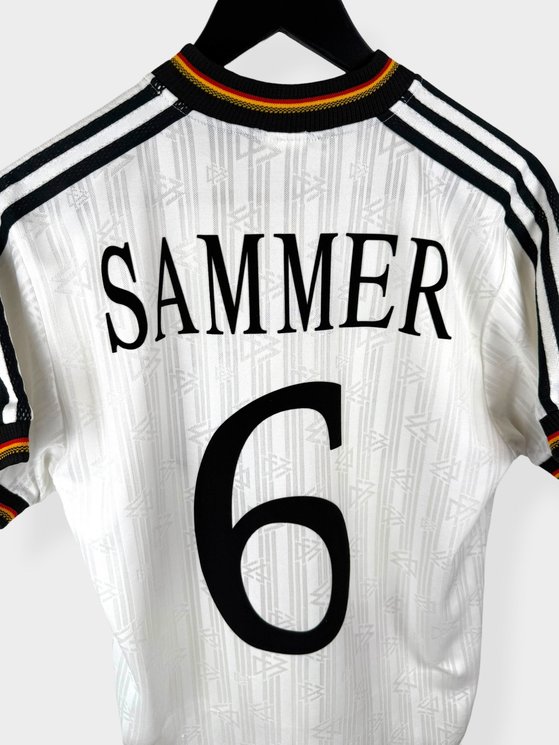 MAILLOT DOMICILE ALLEMAGNE 1996-98 SAMMER #6 S