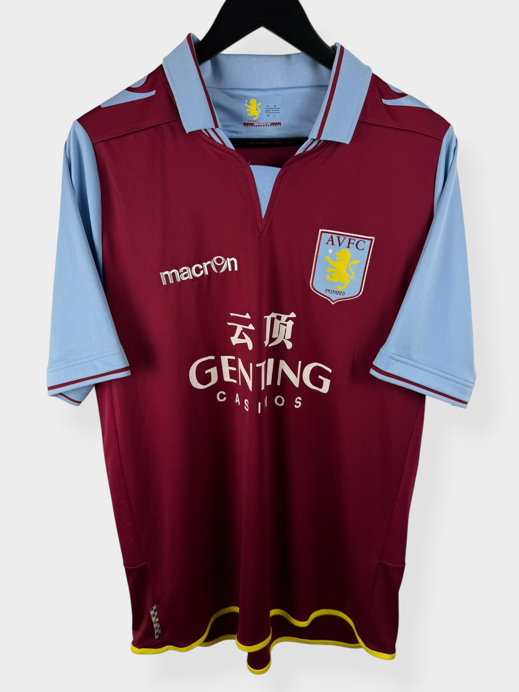 2012-13 ASTON VILLA THUISSHIRT XL