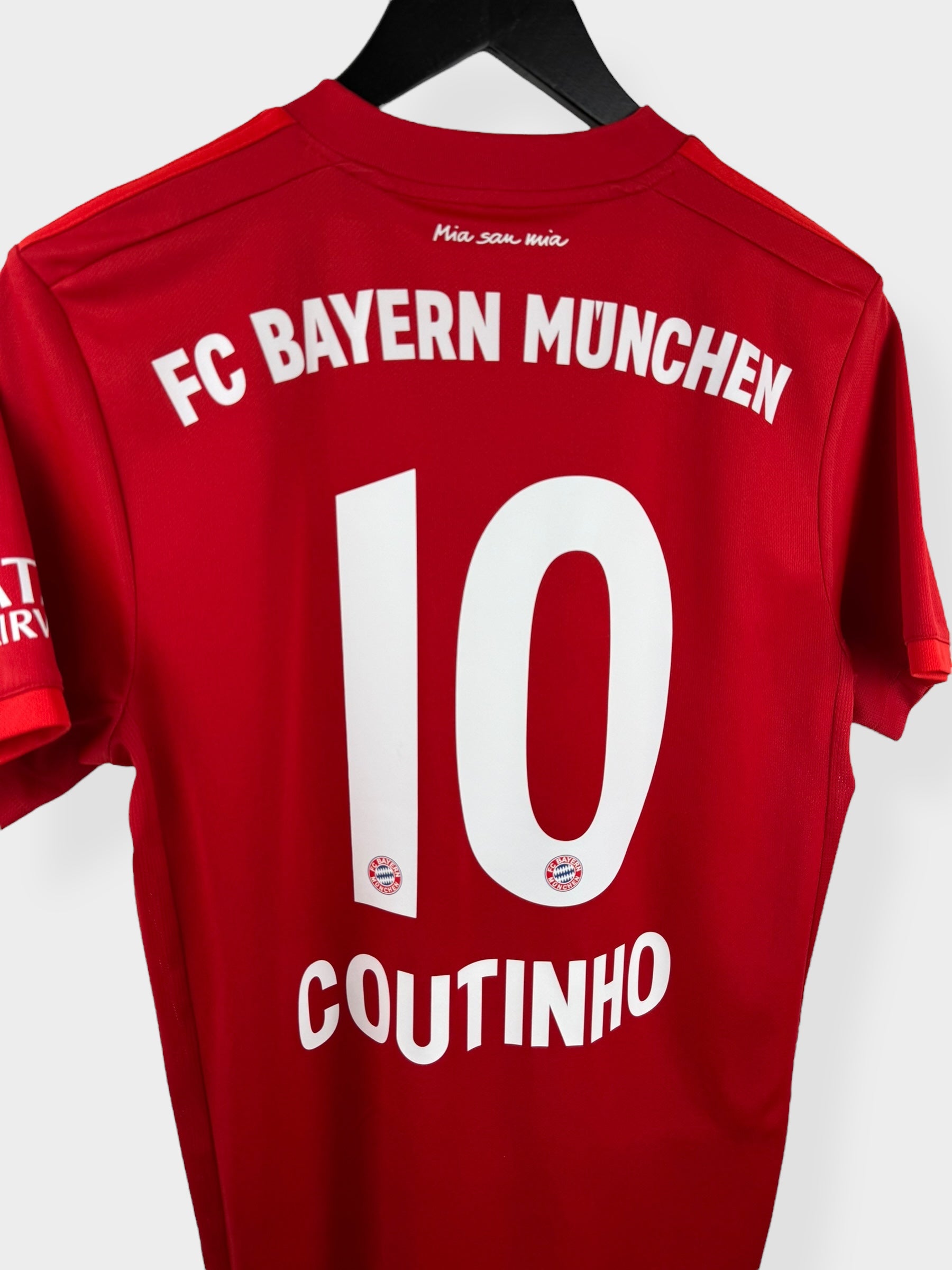 2019-20 BAYERN MUNICH HOME SHIRT COUTINHO #10 S