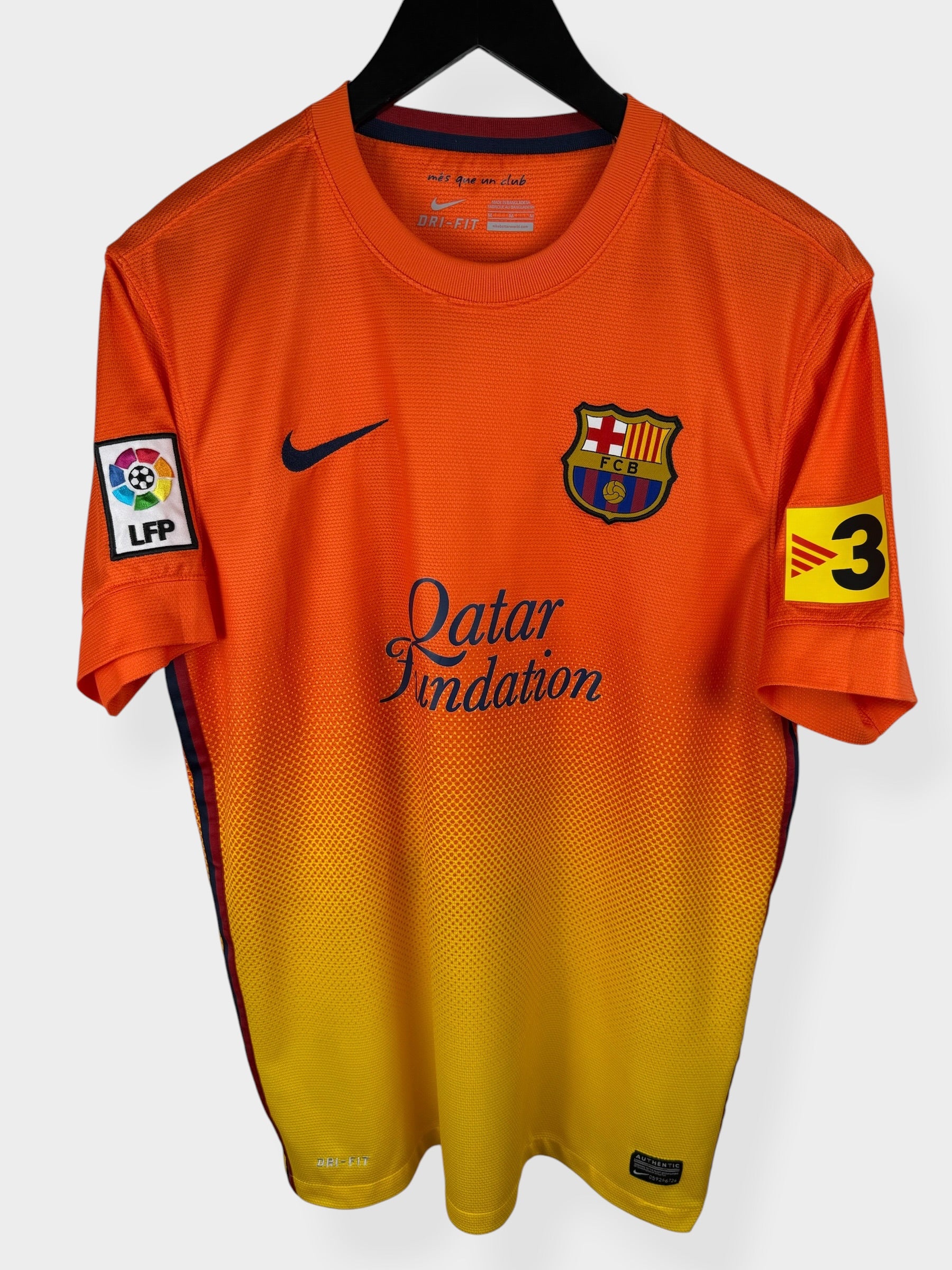 2012-13 BARCELONA AWAY SHIRT MESSI #10 M