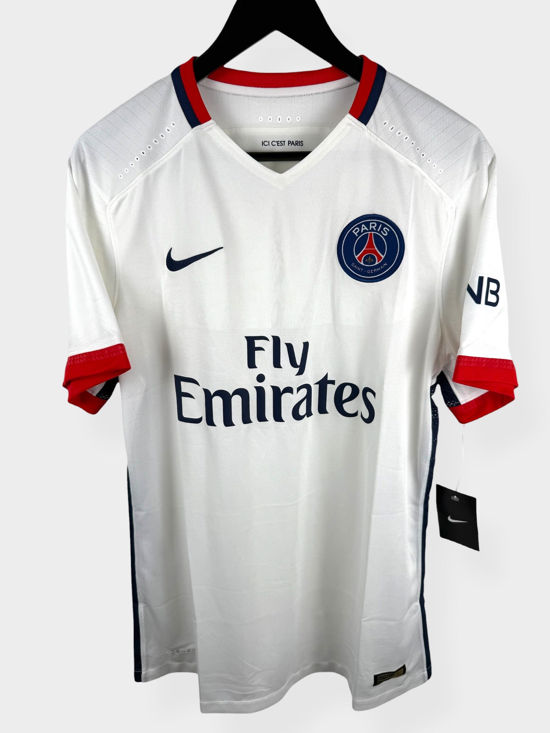 2015-16 PARIS SAINT-GERMAIN AUSWÄRTSTRIKOT SPIELERVERSION L