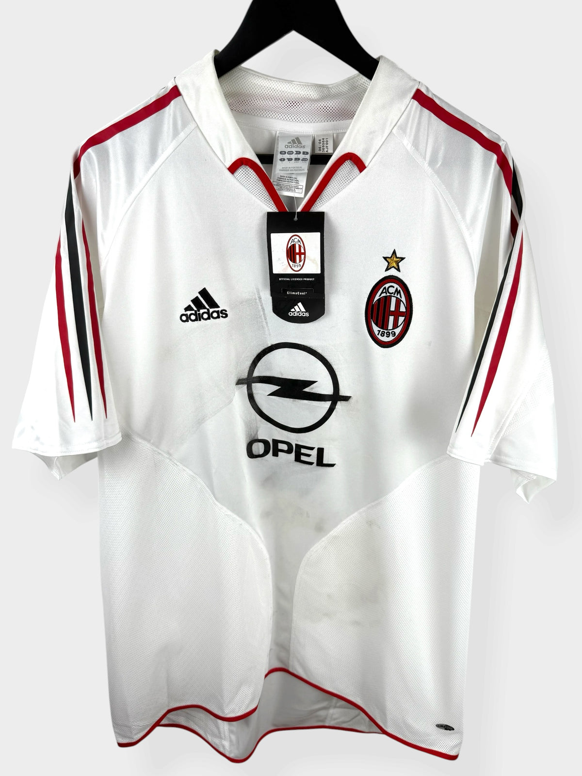2004-05 AC MILAN AWAY SHIRT MALDINI #3 L - Authentic Football Club