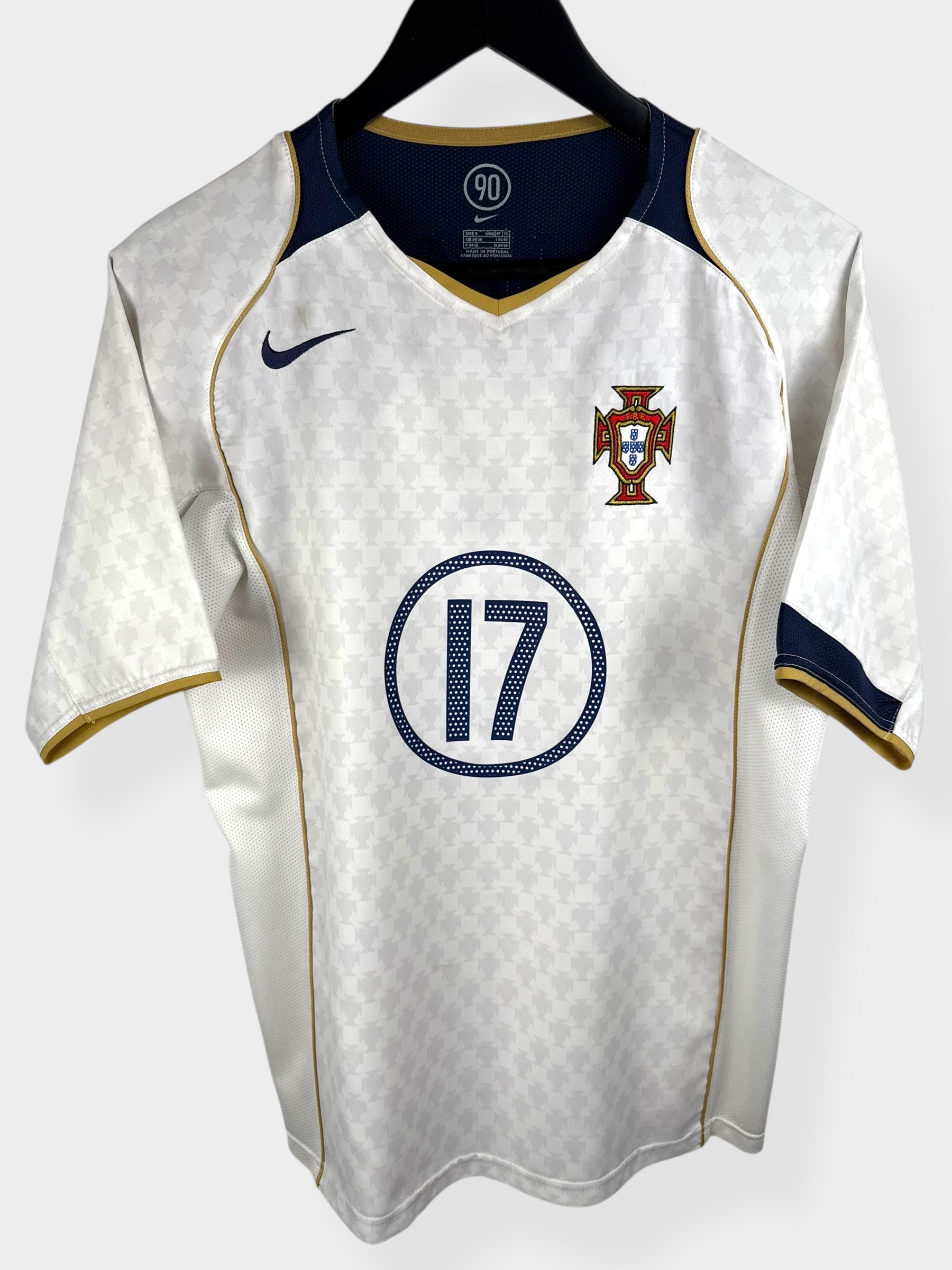 2004-06 PORTUGAL AWAY SHIRT RONALDO #17 S - Authentic Football Club