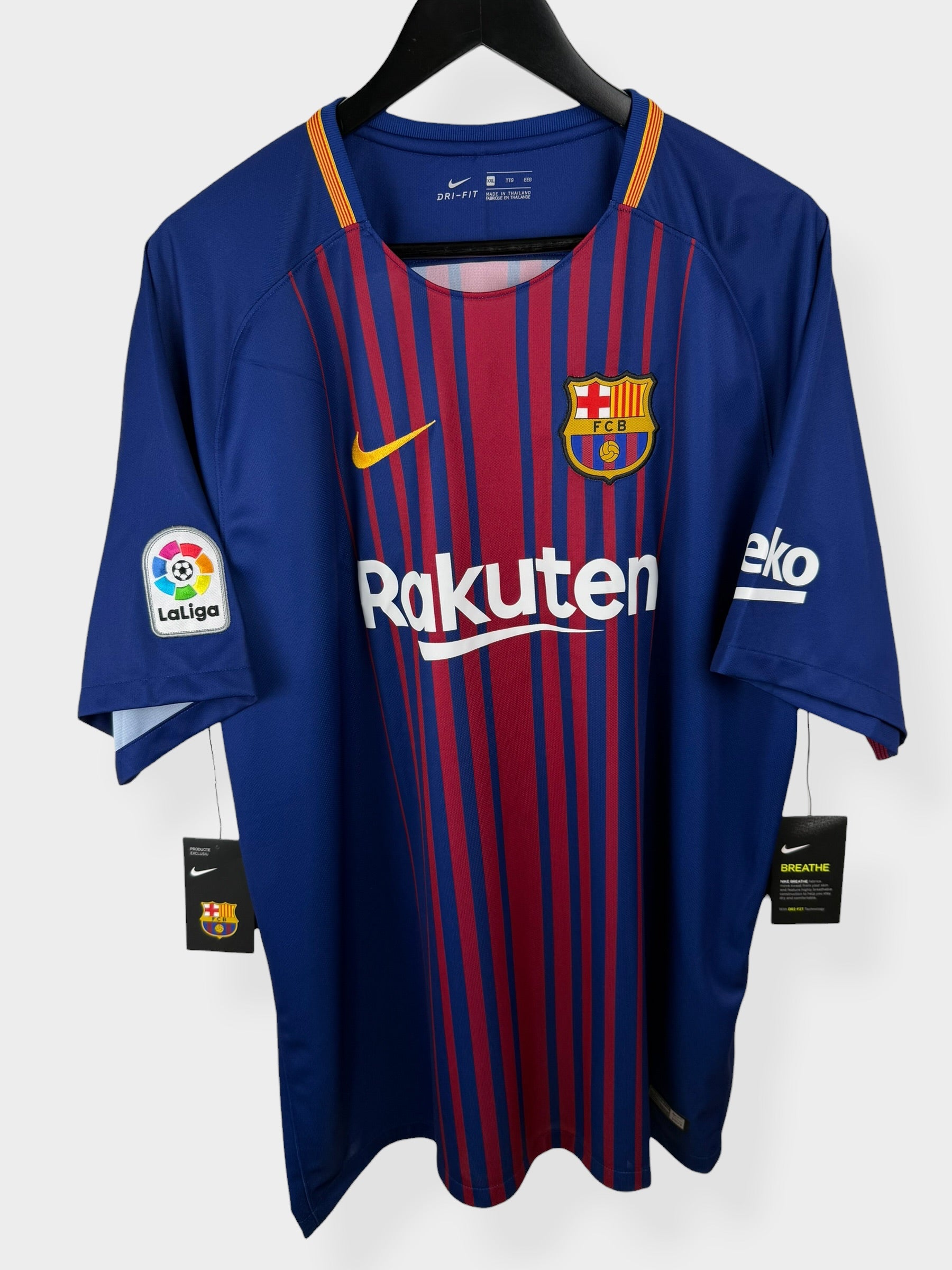 MAILLOT DOMICILE BARCELONA 2017-18 MESSI #10 XXL