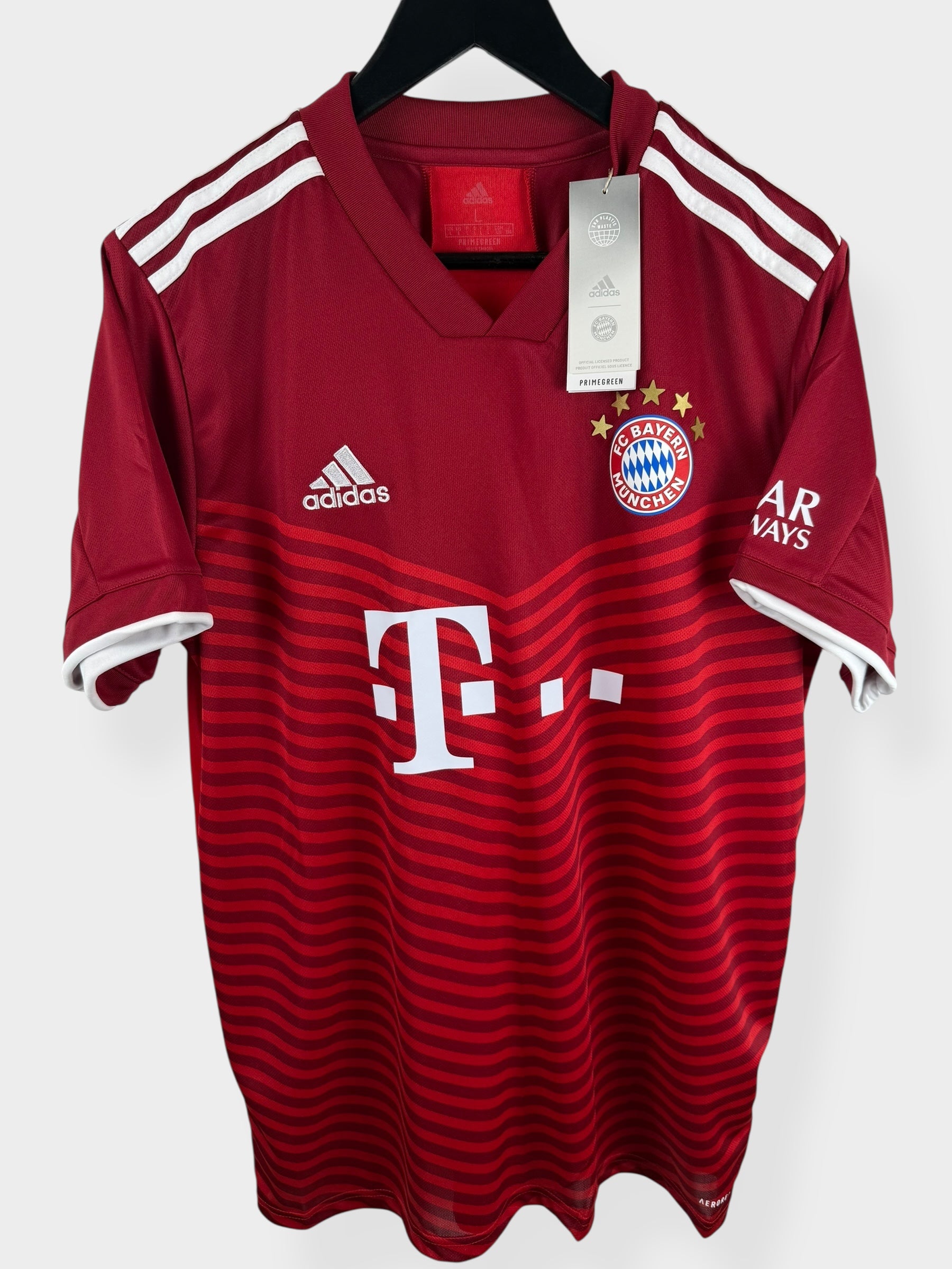 2021-22 BAYERN MUNICH HOME SHIRT MULLER #25 L - Authentic Football Club