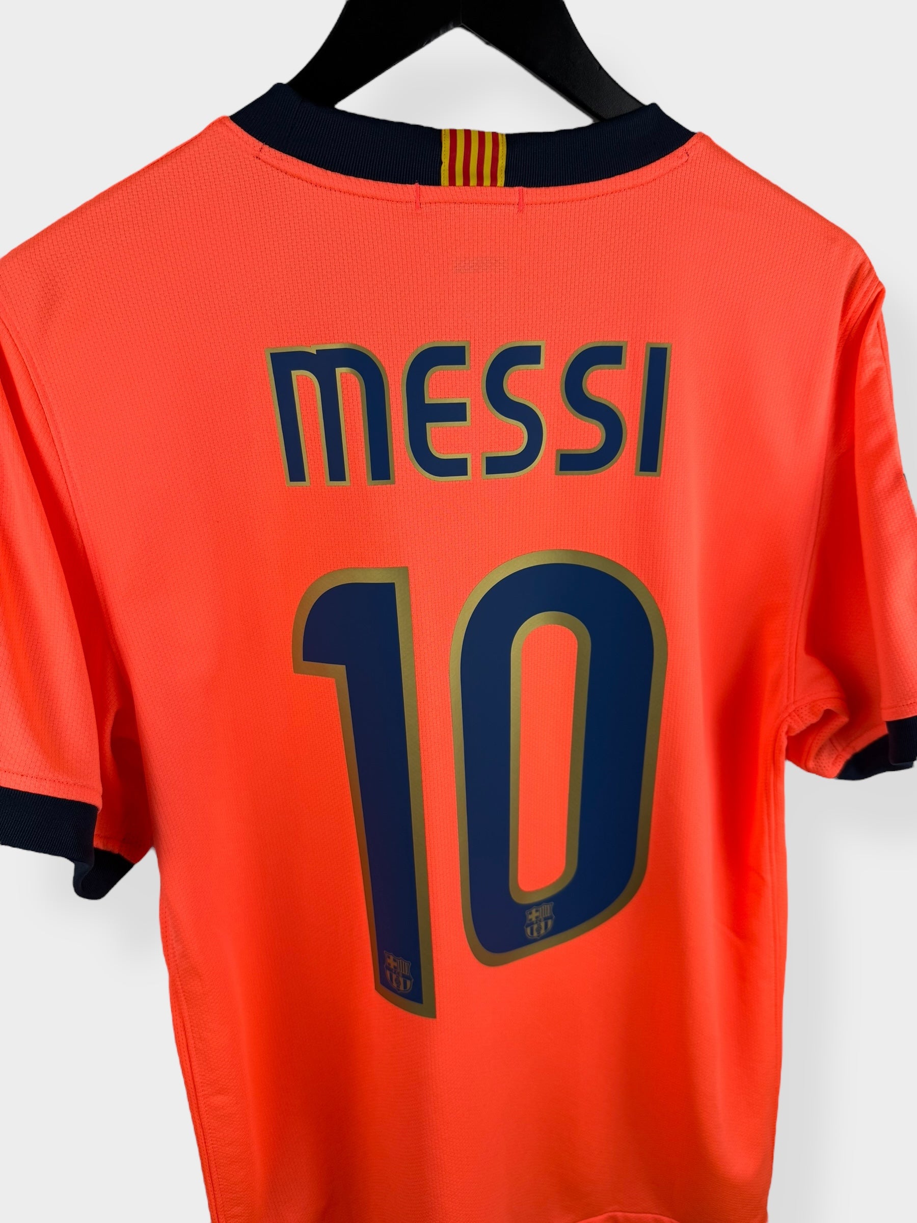 2009-10 BARCELONA AWAY SHIRT MESSI #10 S - Authentic Football Club