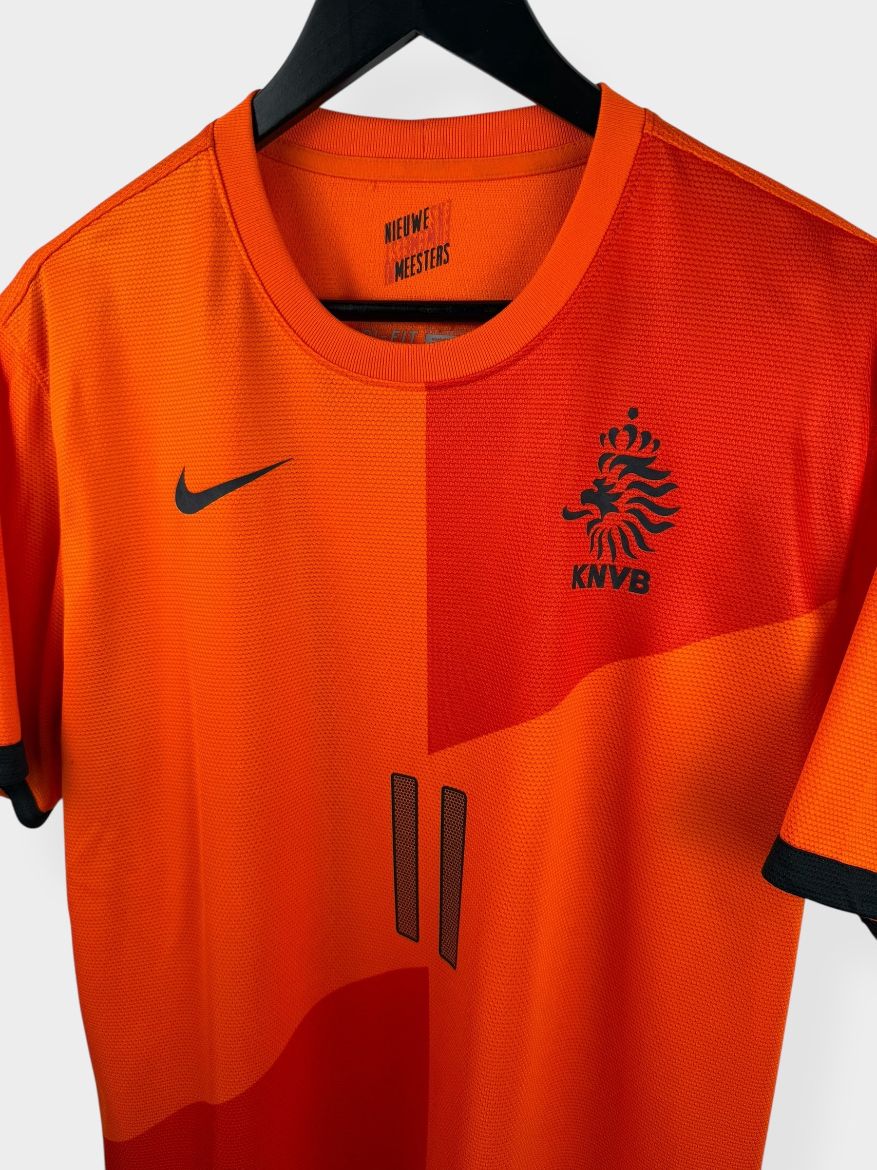 2012-13 NETHERLANDS HOME SHIRT ROBBEN #11 L - Authentic Football Club