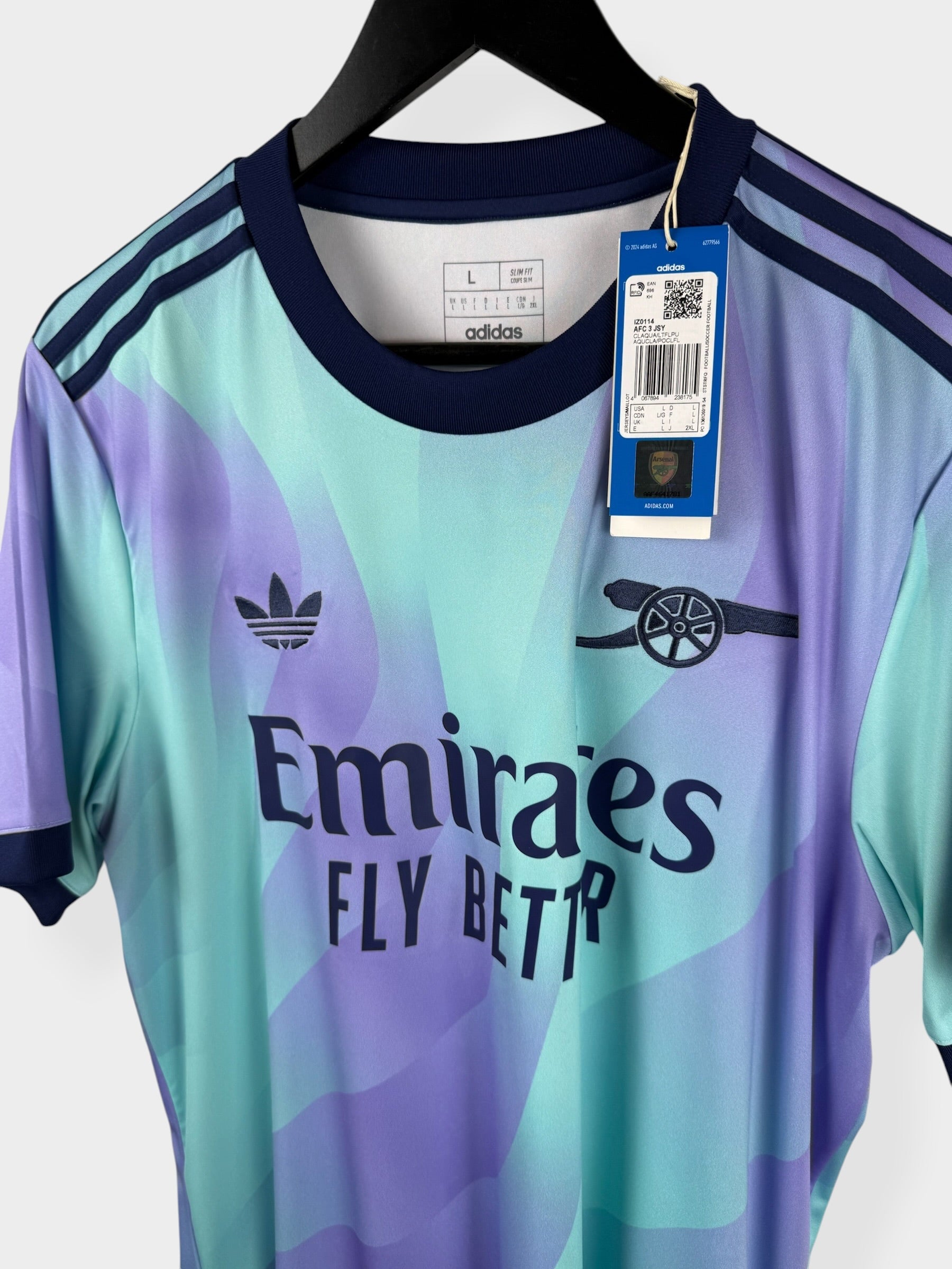 MAILLOT THIRD ARSENAL 2024-25 SAKA #7 L