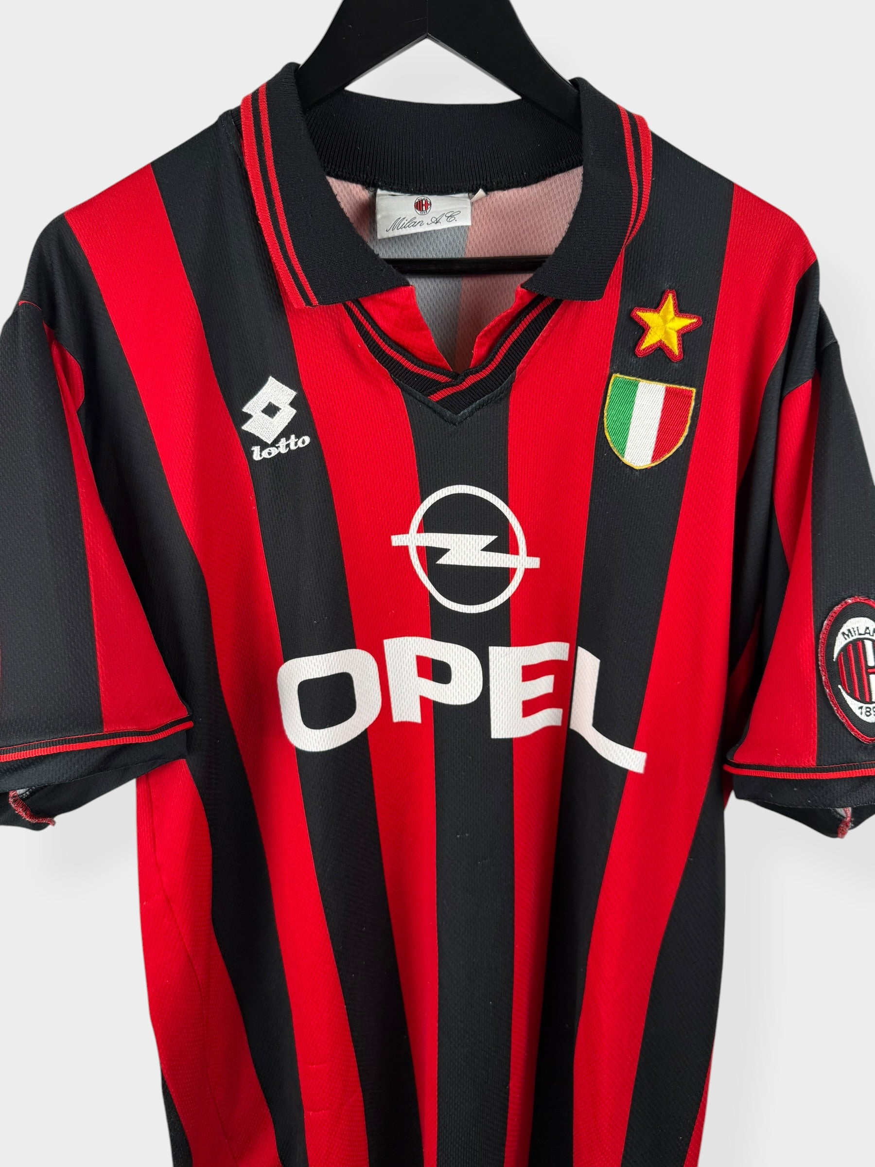 1996-97 AC MILAN THUISSHIRT L