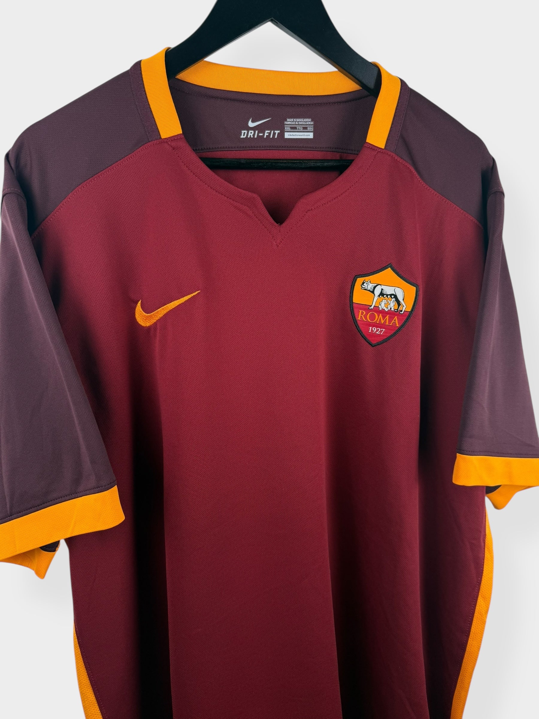 2015-16 AS ROMA HOME SHIRT XXL - Authentic Football Club