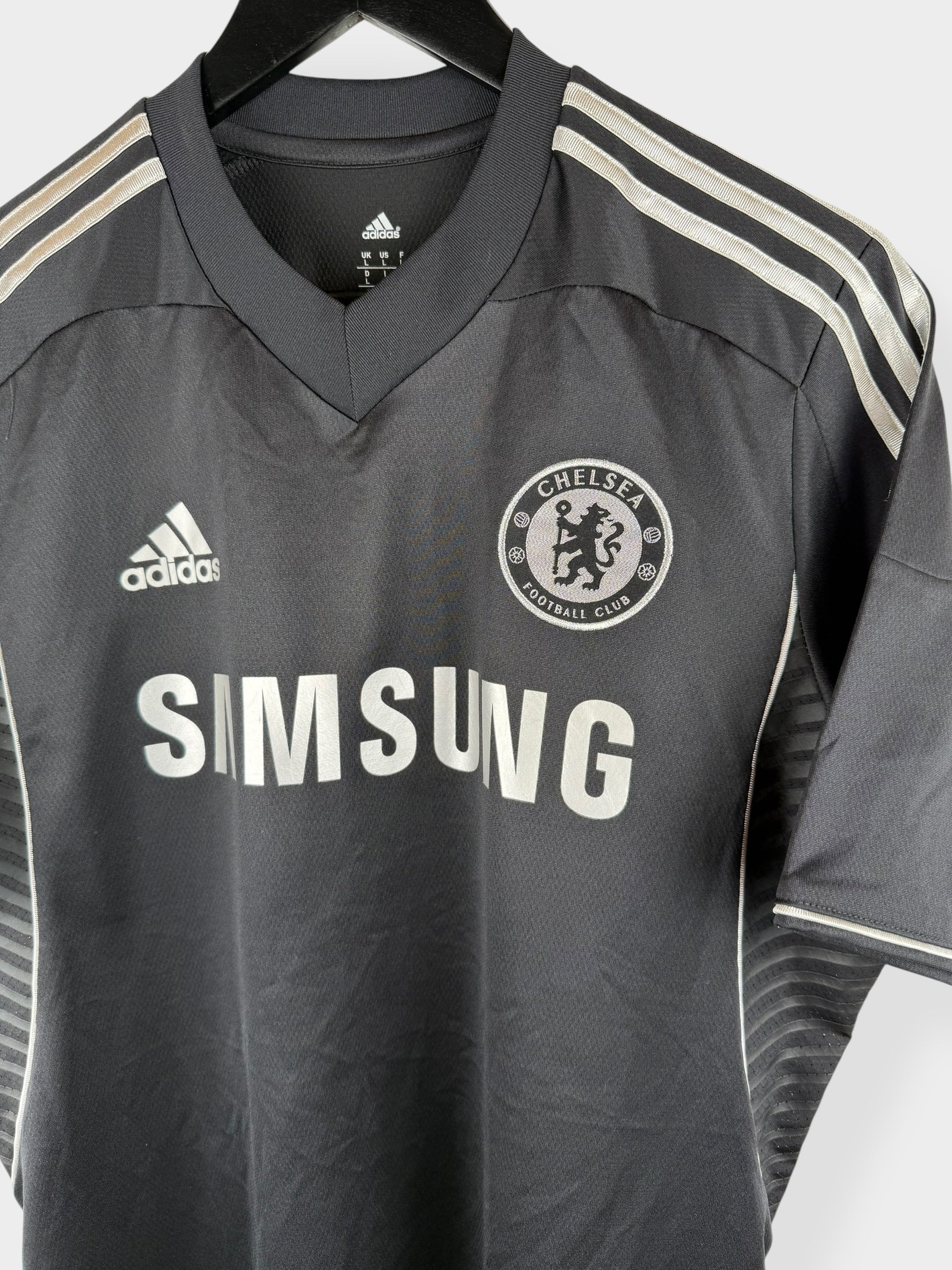 2013-14 CHELSEA DERDE SHIRT DAVID LUIZ #4 L