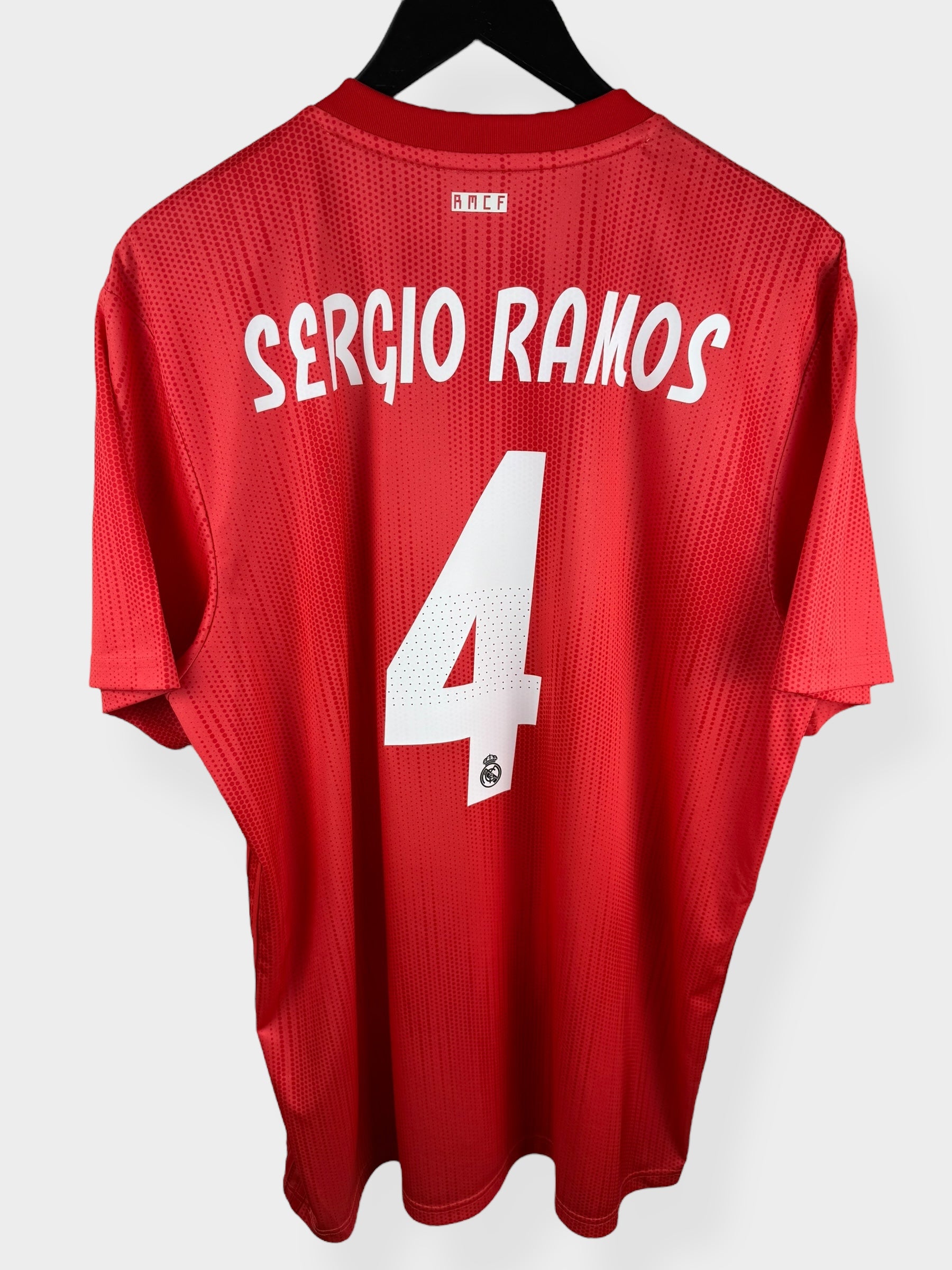 2018-19 REAL MADRID THIRD SHIRT SERGIO RAMOS #4 XL - Authentic Football Club