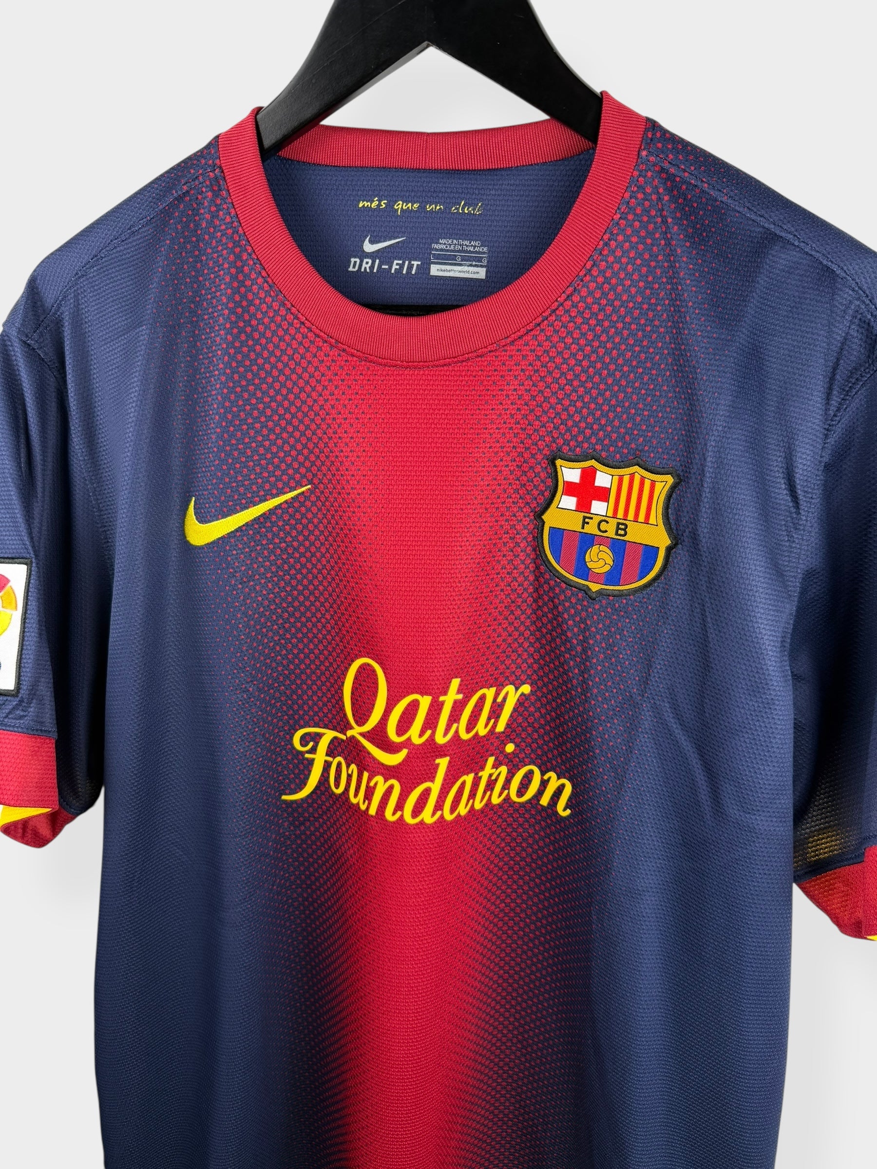 2012-13 BARCELONA HOME SHIRT MESSI #10 L - Authentic Football Club