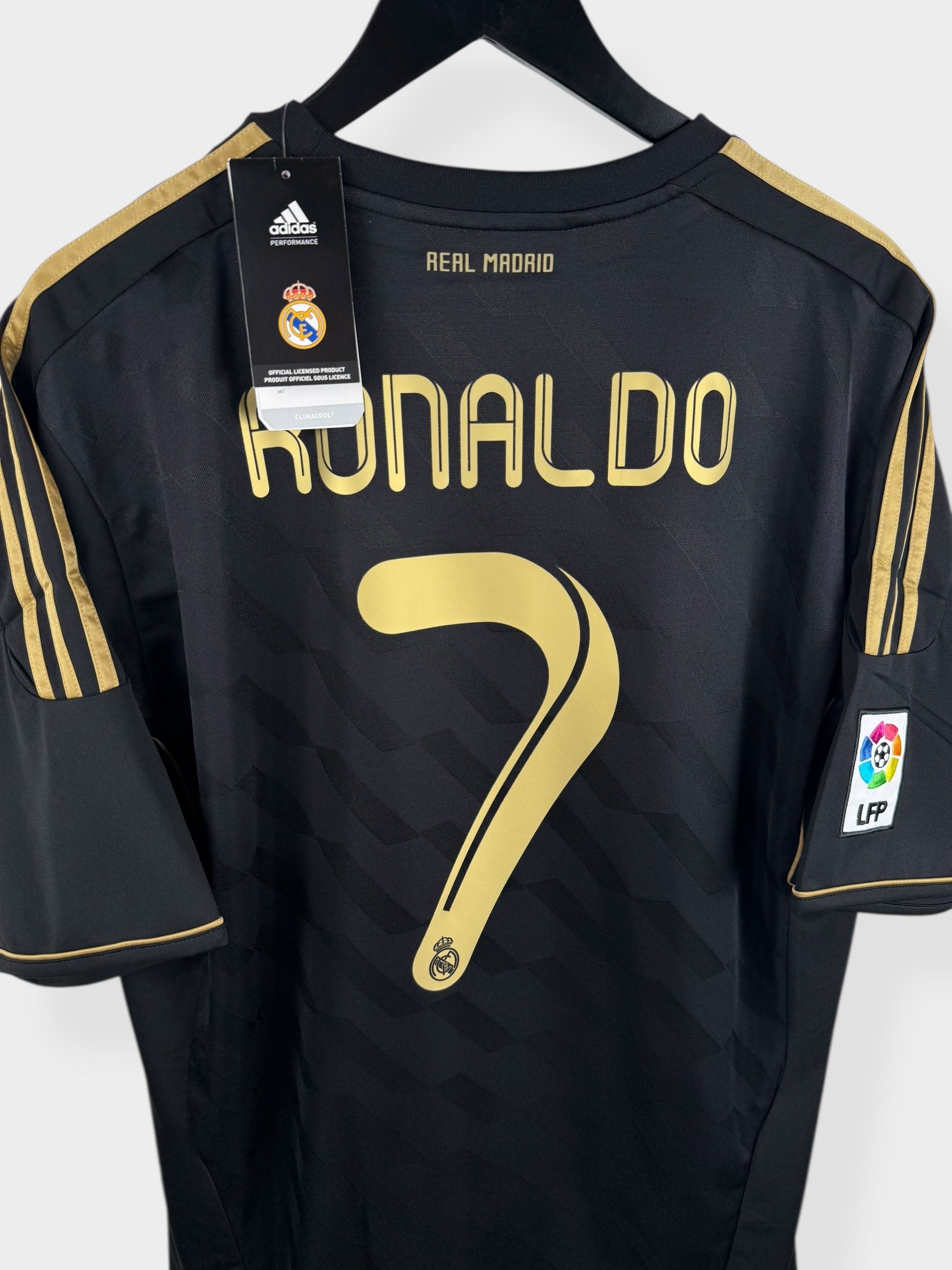 2011-12 REAL MADRID AWAY SHIRT RONALDO #7 XL - Authentic Football Club