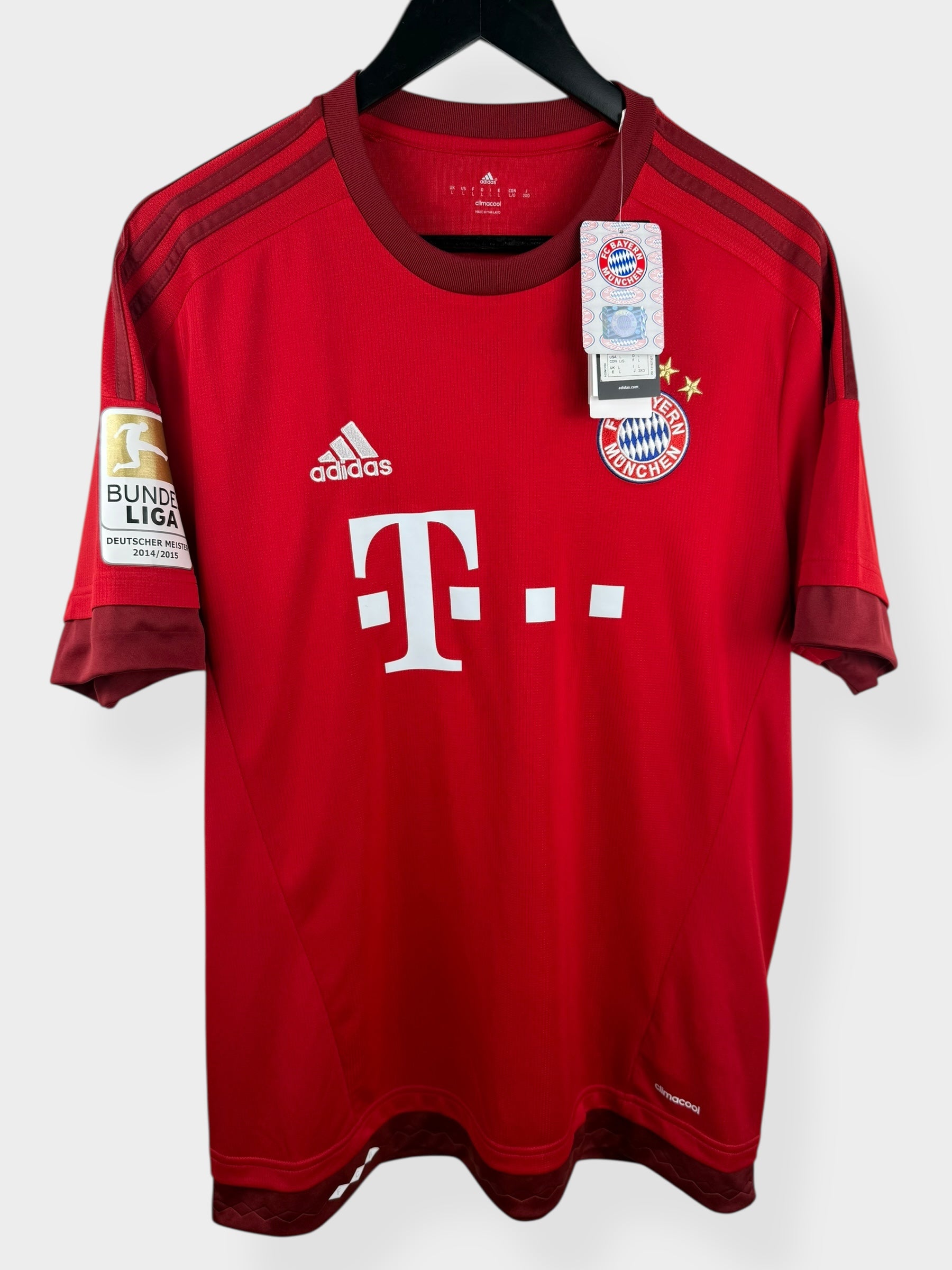 2015-16 BAYERN MUNICH HOME SHIRT COSTA #11 L