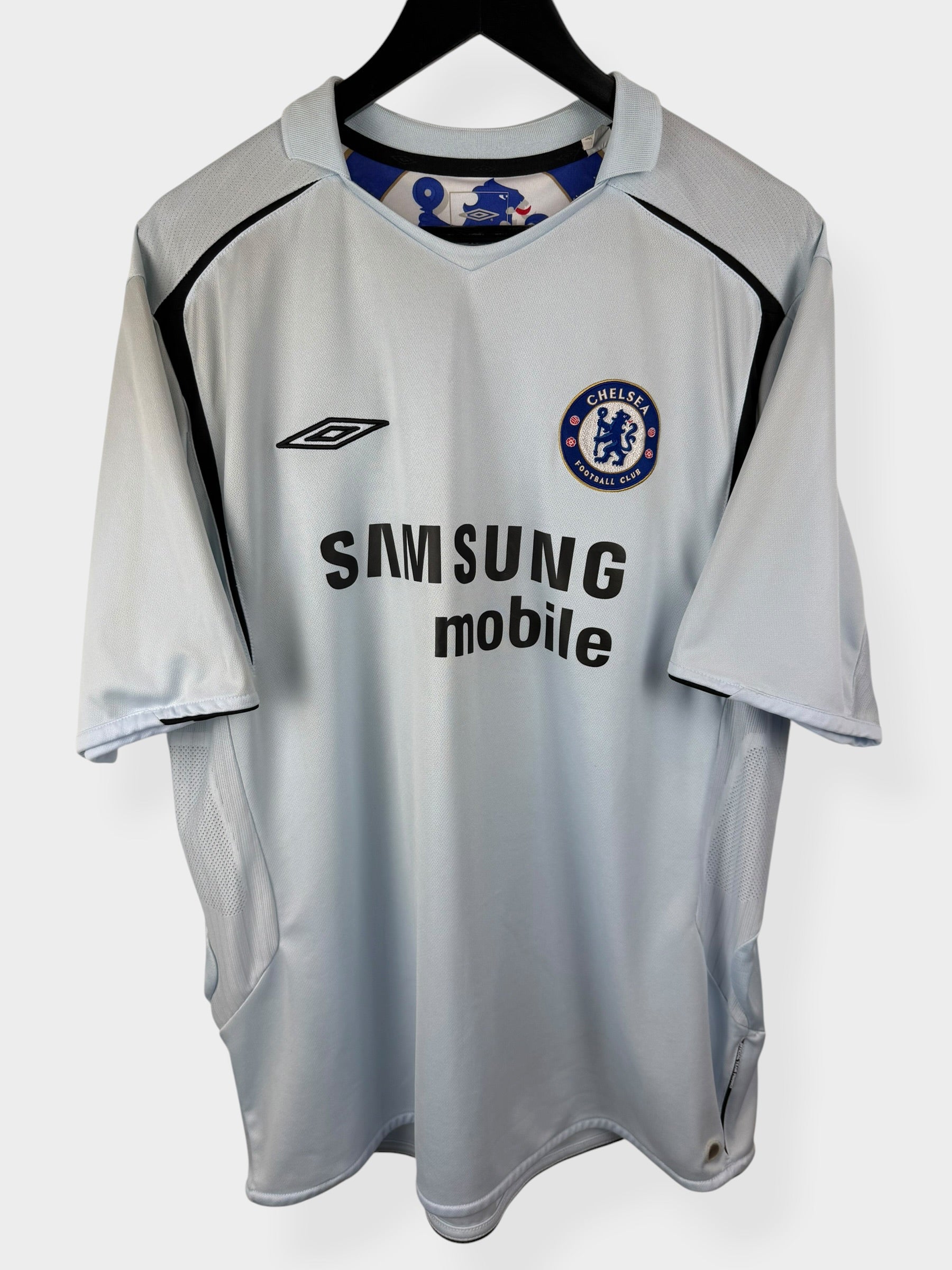 2005-06 CHELSEA AWAY SHIRT DROGBA #15 XXL