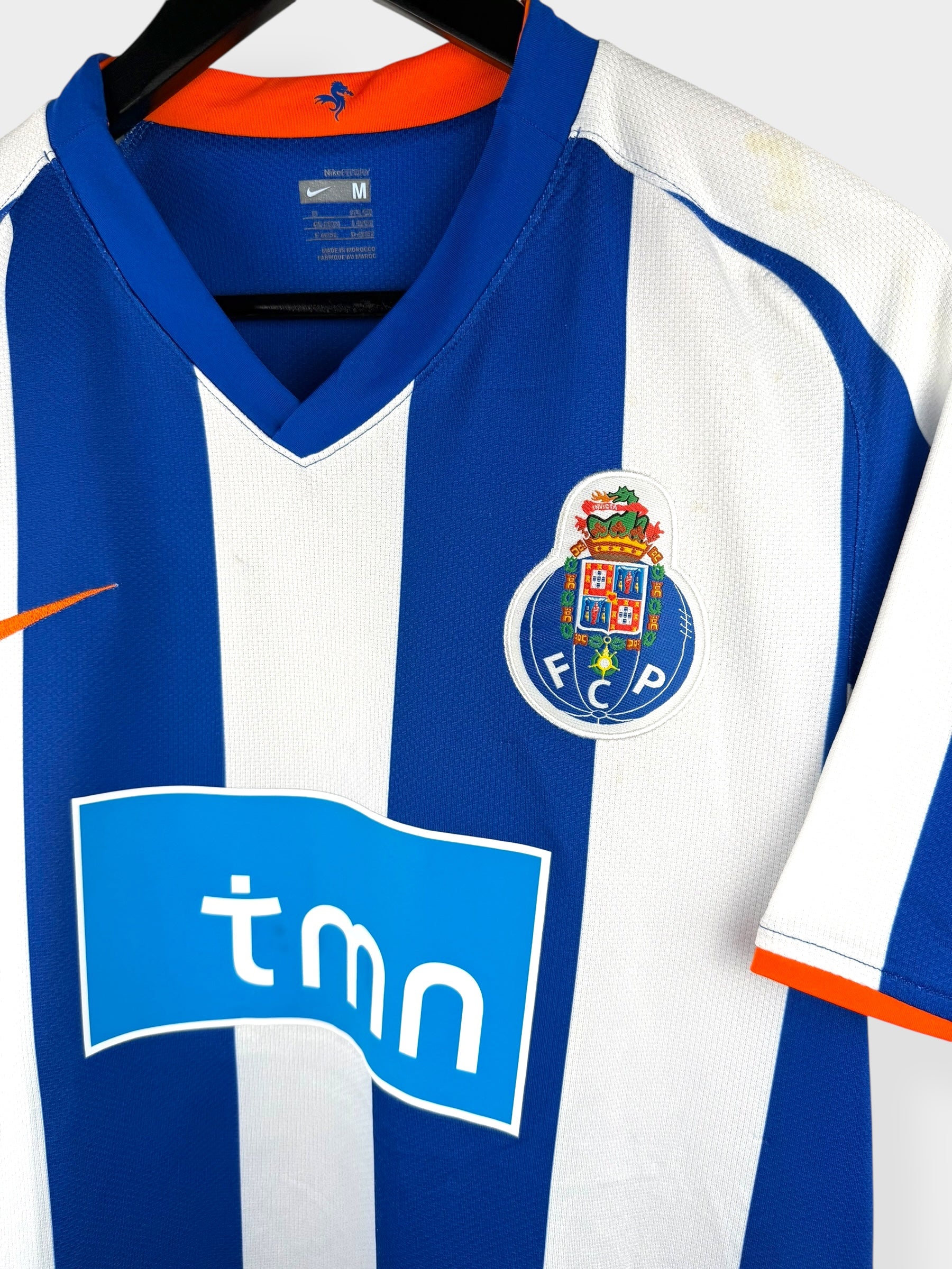 2008-09 PORTO HOME SHIRT HULK #12 M