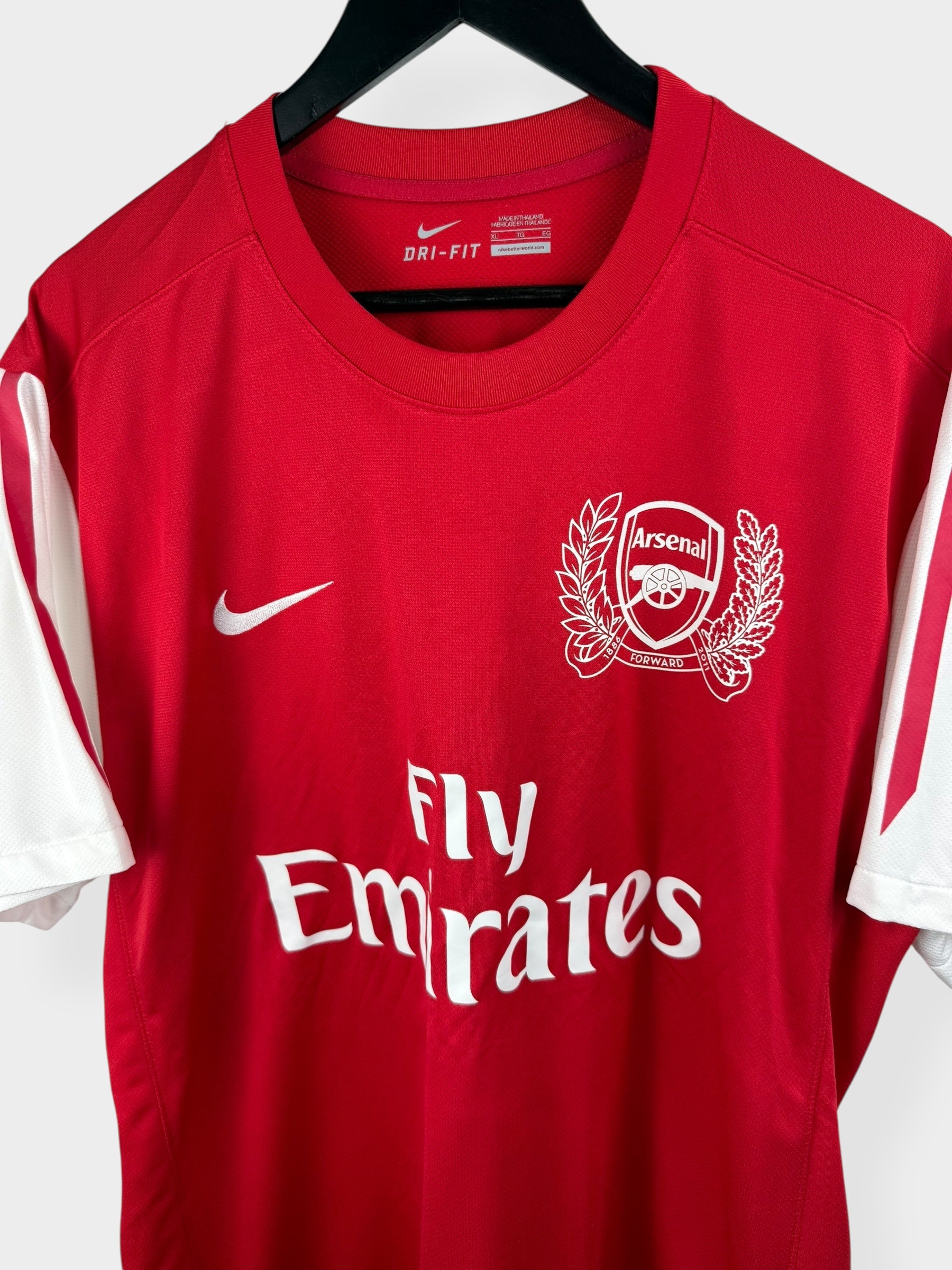 2011-12 ARSENAL HOME SHIRT V. PERSIE #10 XL - Authentic Football Club