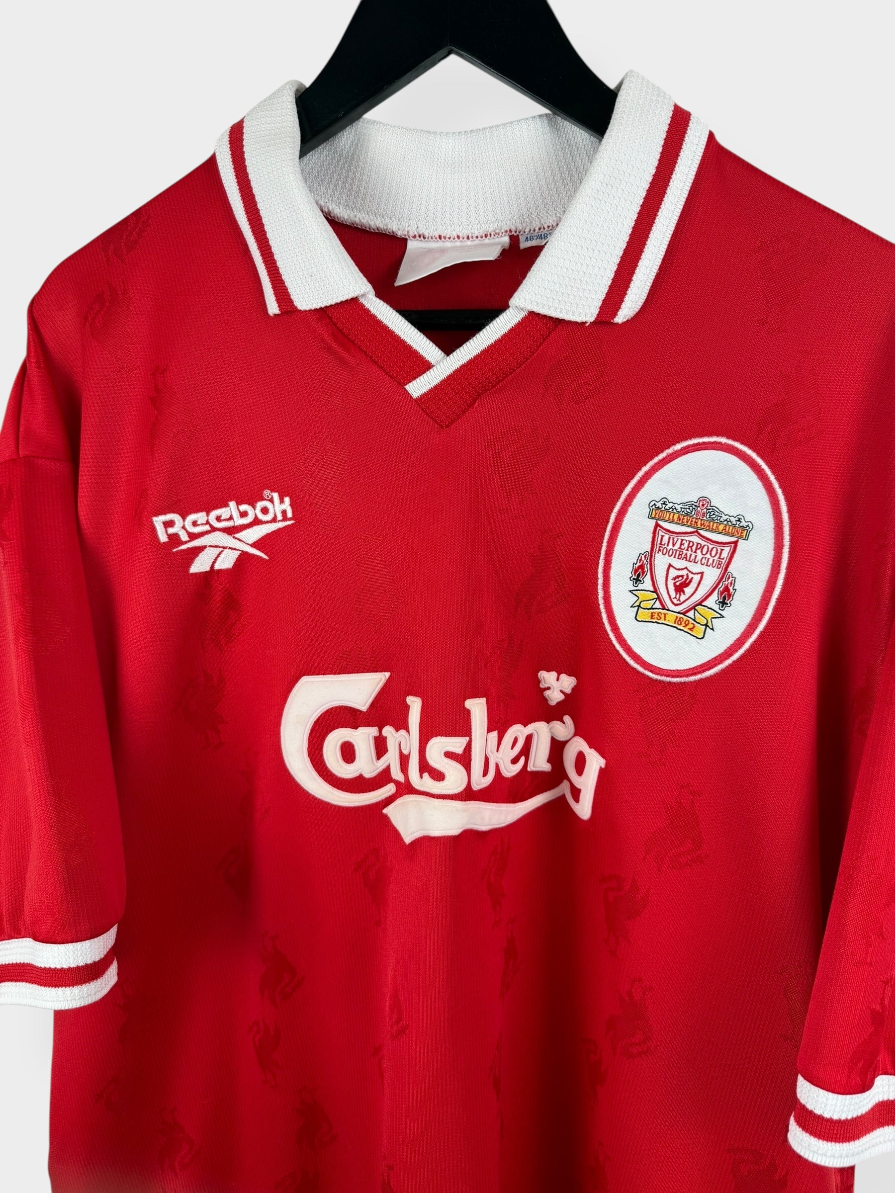 MAILLOT DOMICILE LIVERPOOL 1996-98 OWEN #18 XL