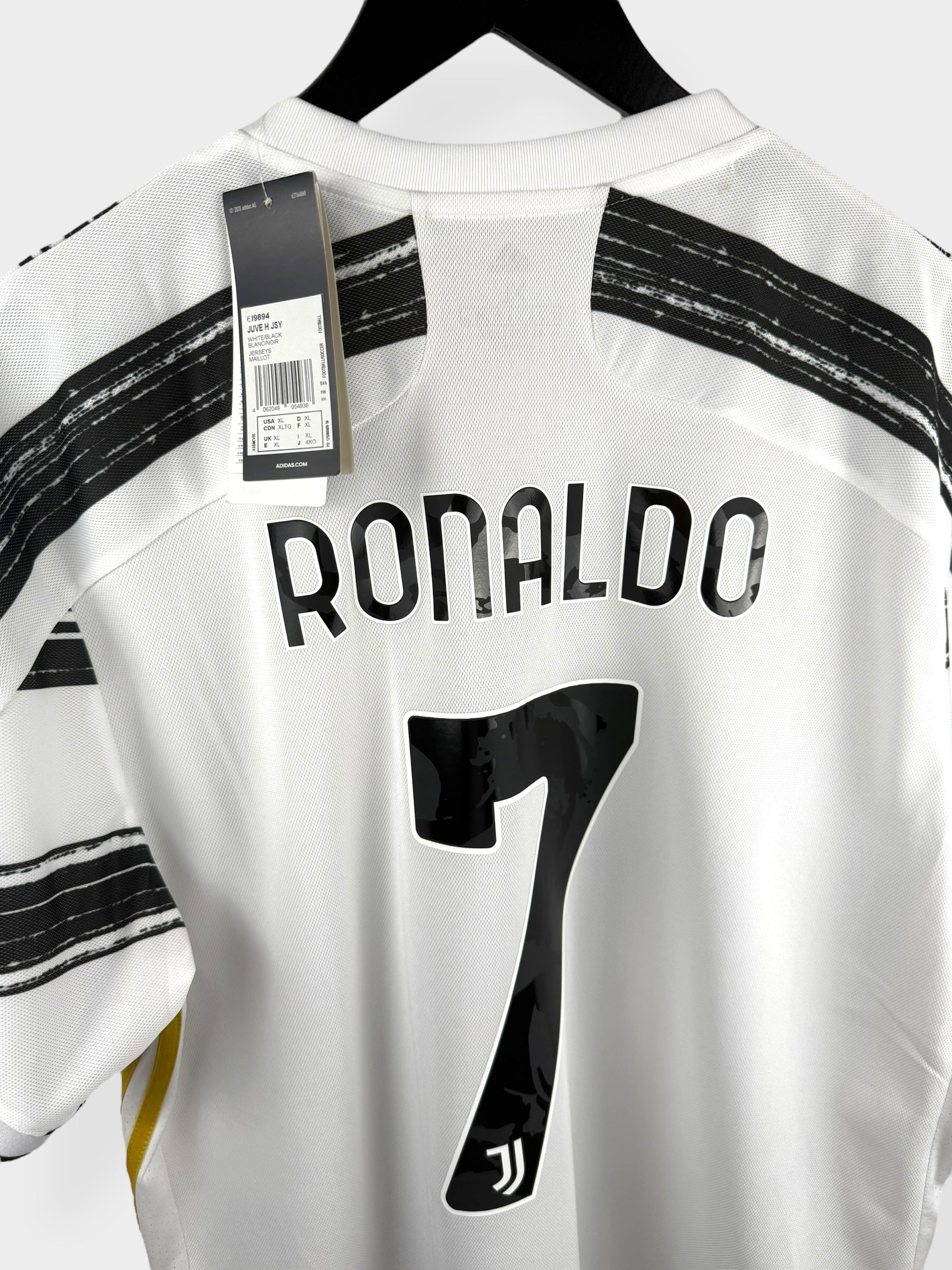 2020-21 JUVENTUS HOME SHIRT RONALDO #7 XL - Authentic Football Club