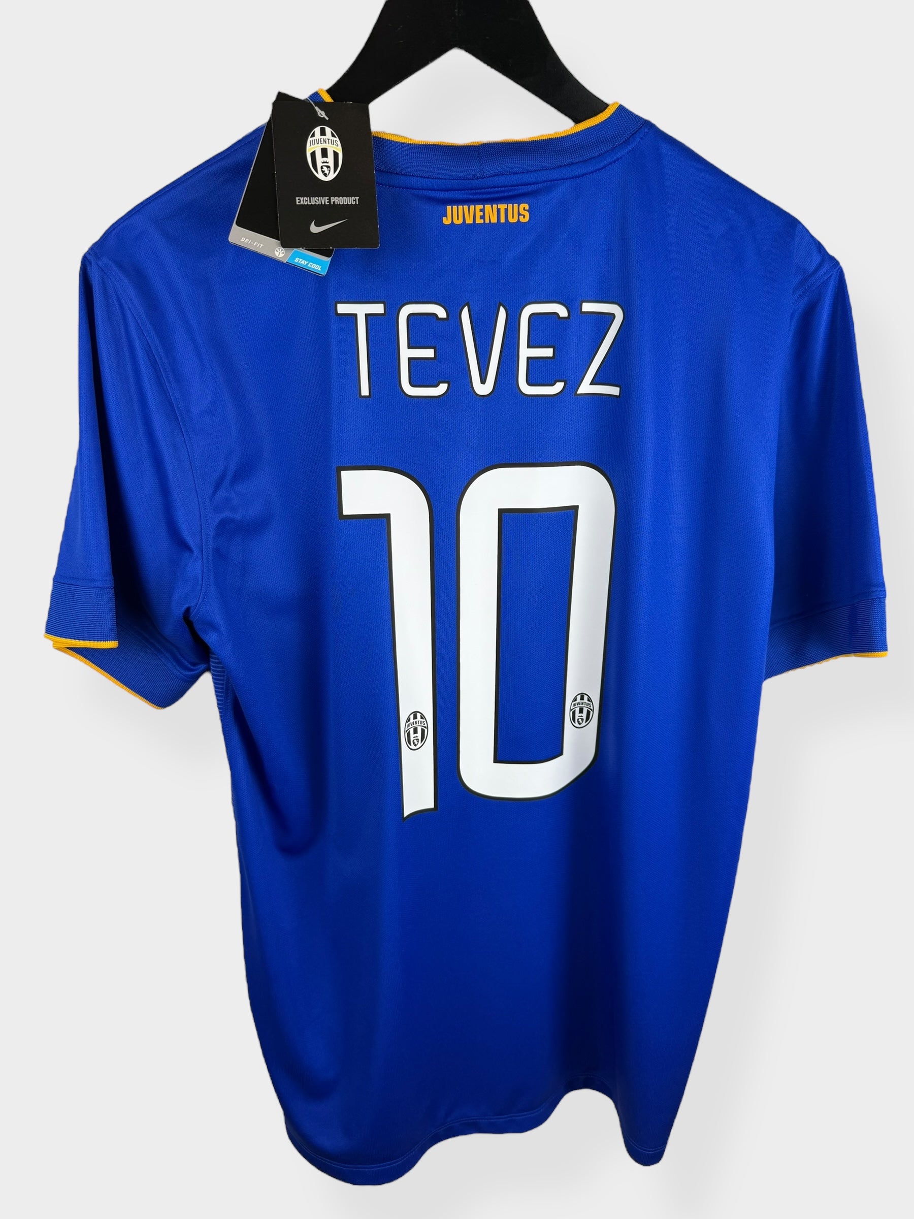 2014-15 JUVENTUS AWAY SHIRT TEVEZ #10 M - Authentic Football Club