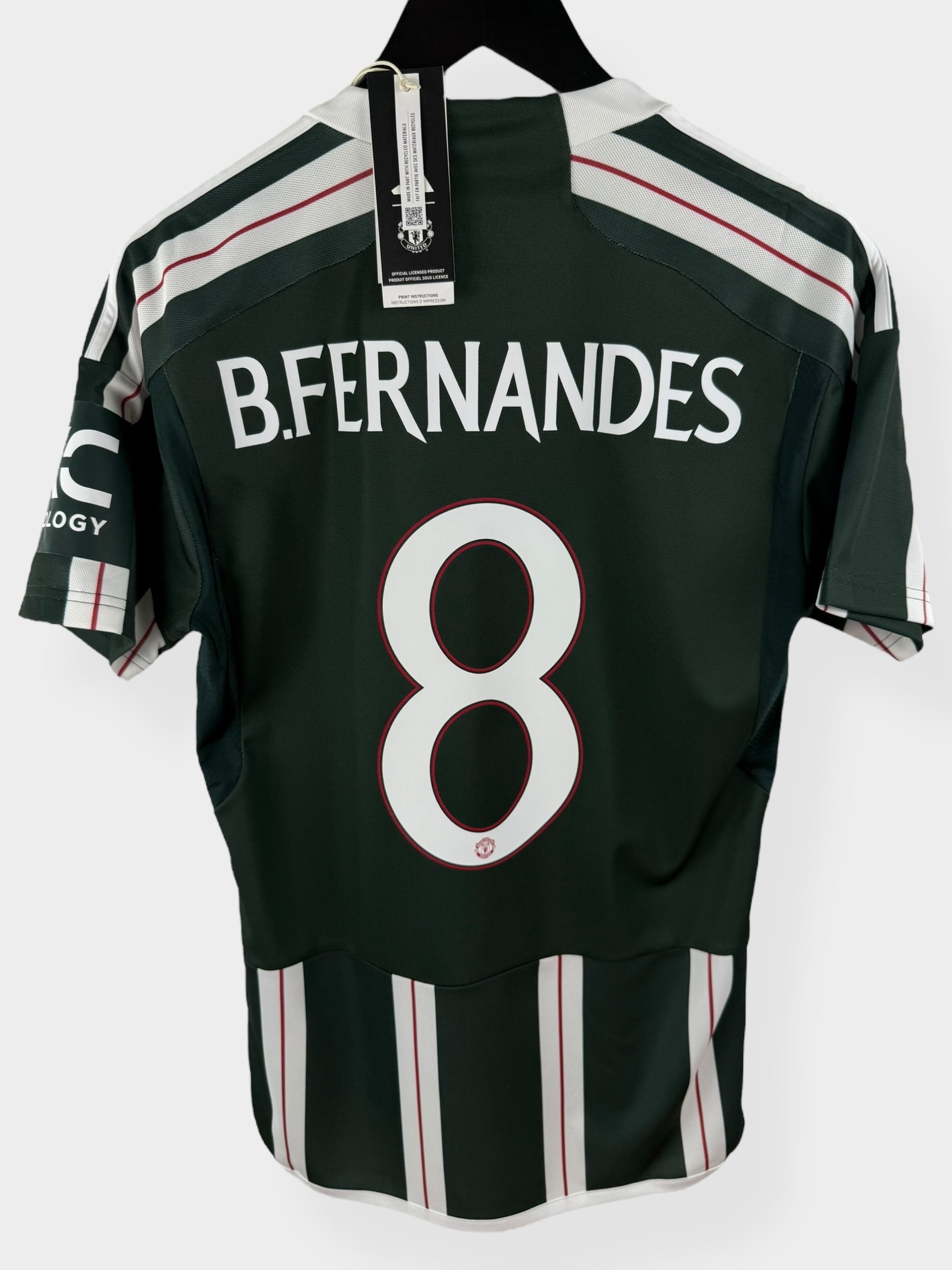 2023-24 MANCHESTER UNITED AUSWÄRTSTRIKOT B. FERNANDES #8 S