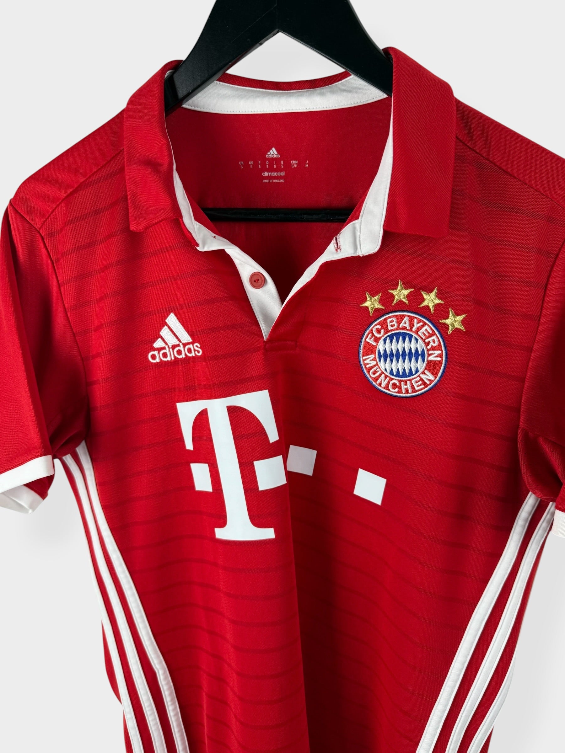 2016-17 BAYERN MUNICH HOME SHIRT RIBERY #7 S