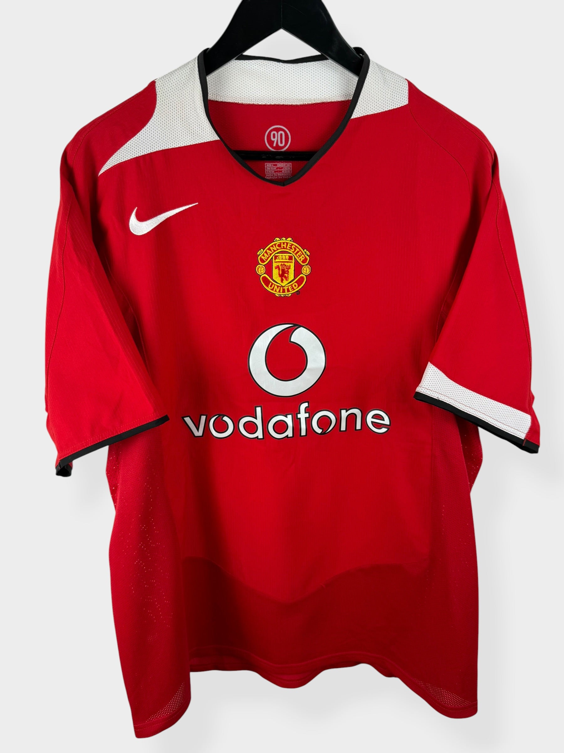2004-06 MANCHESTER UNITED HOME SHIRT RONALDO #7 L