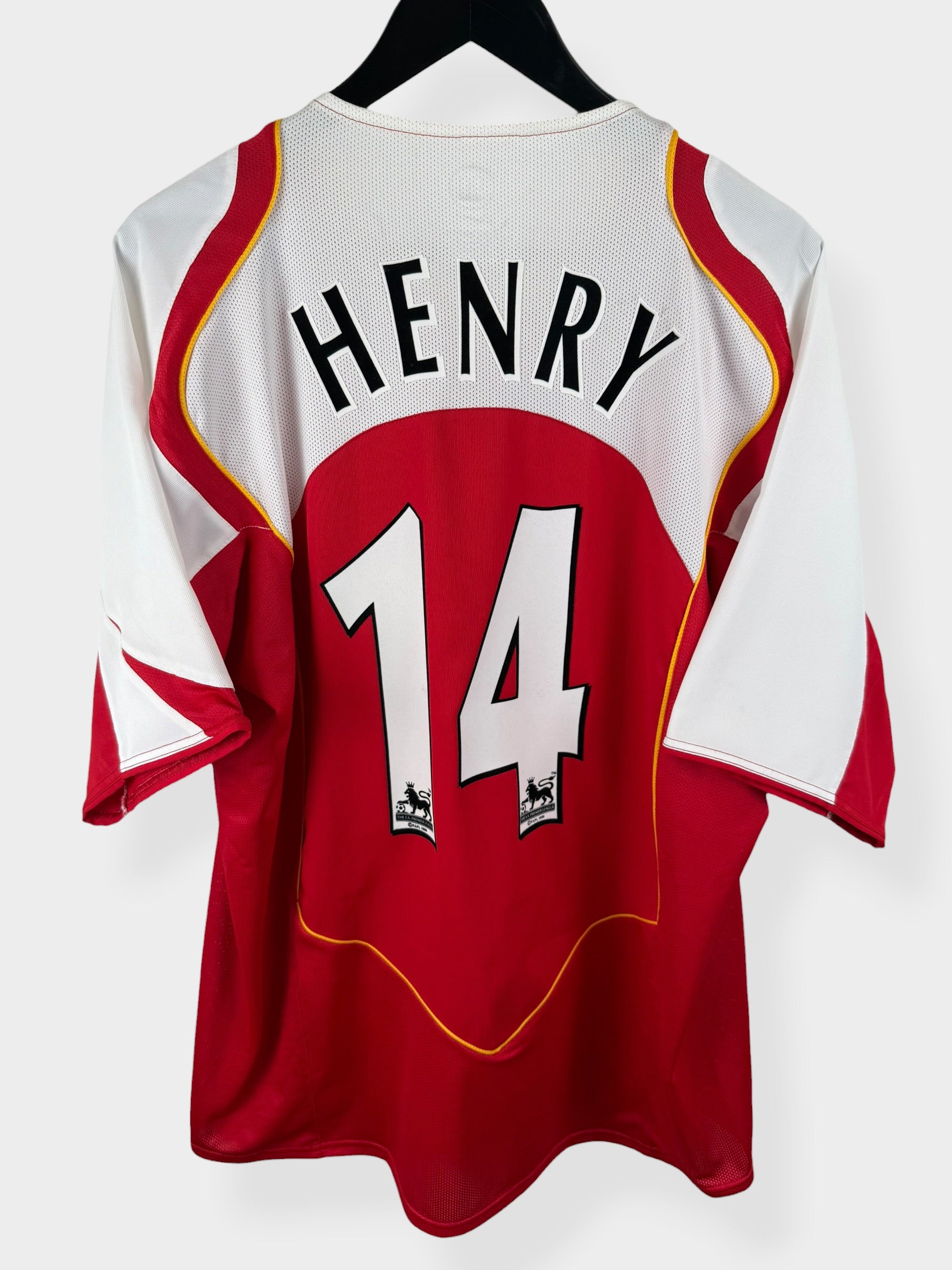 MAILLOT DOMICILE ARSENAL 2004-05 HENRY #14 XL