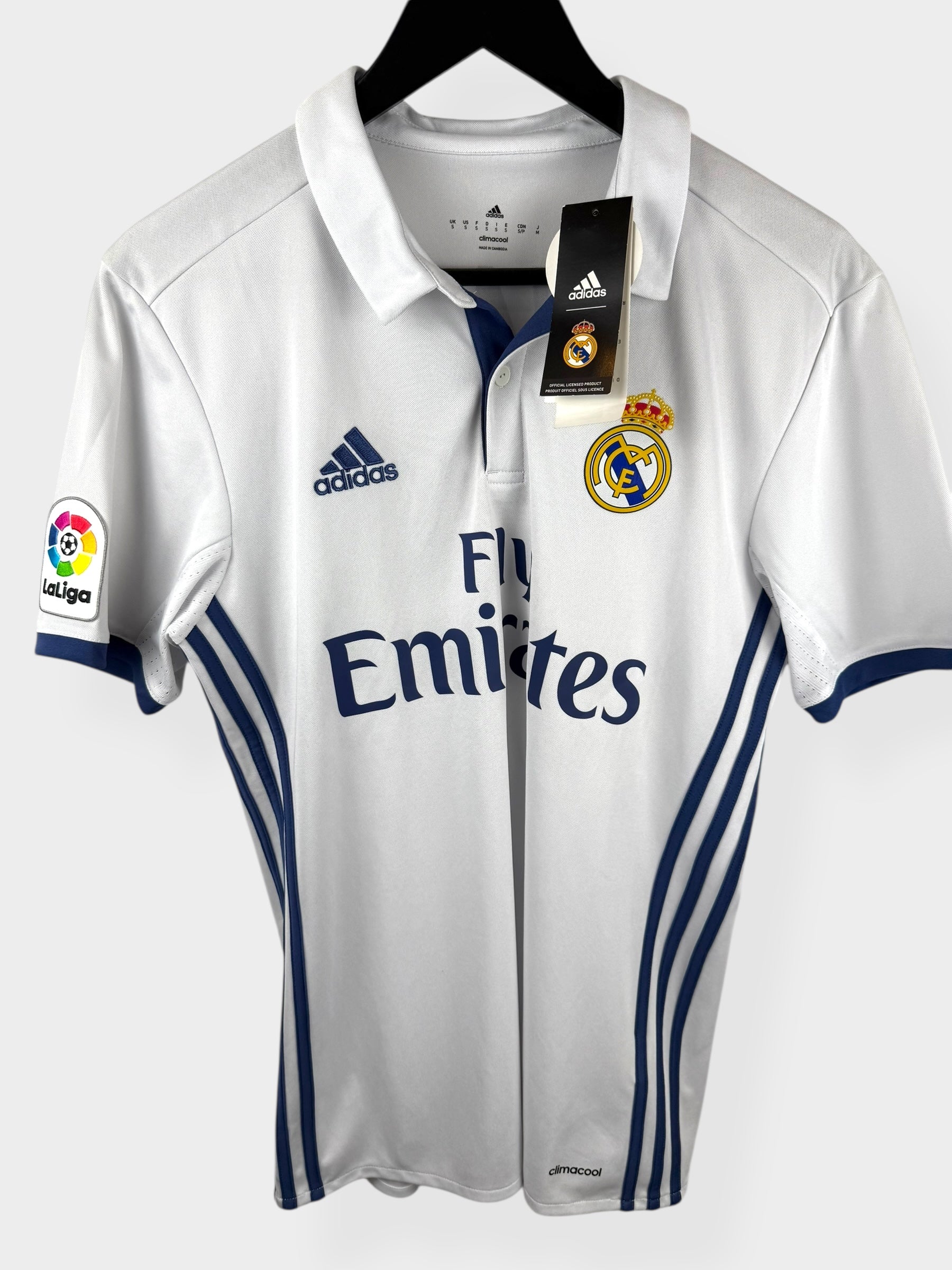 2016-17 REAL MADRID HOME SHIRT RONALDO #7 S - Authentic Football Club