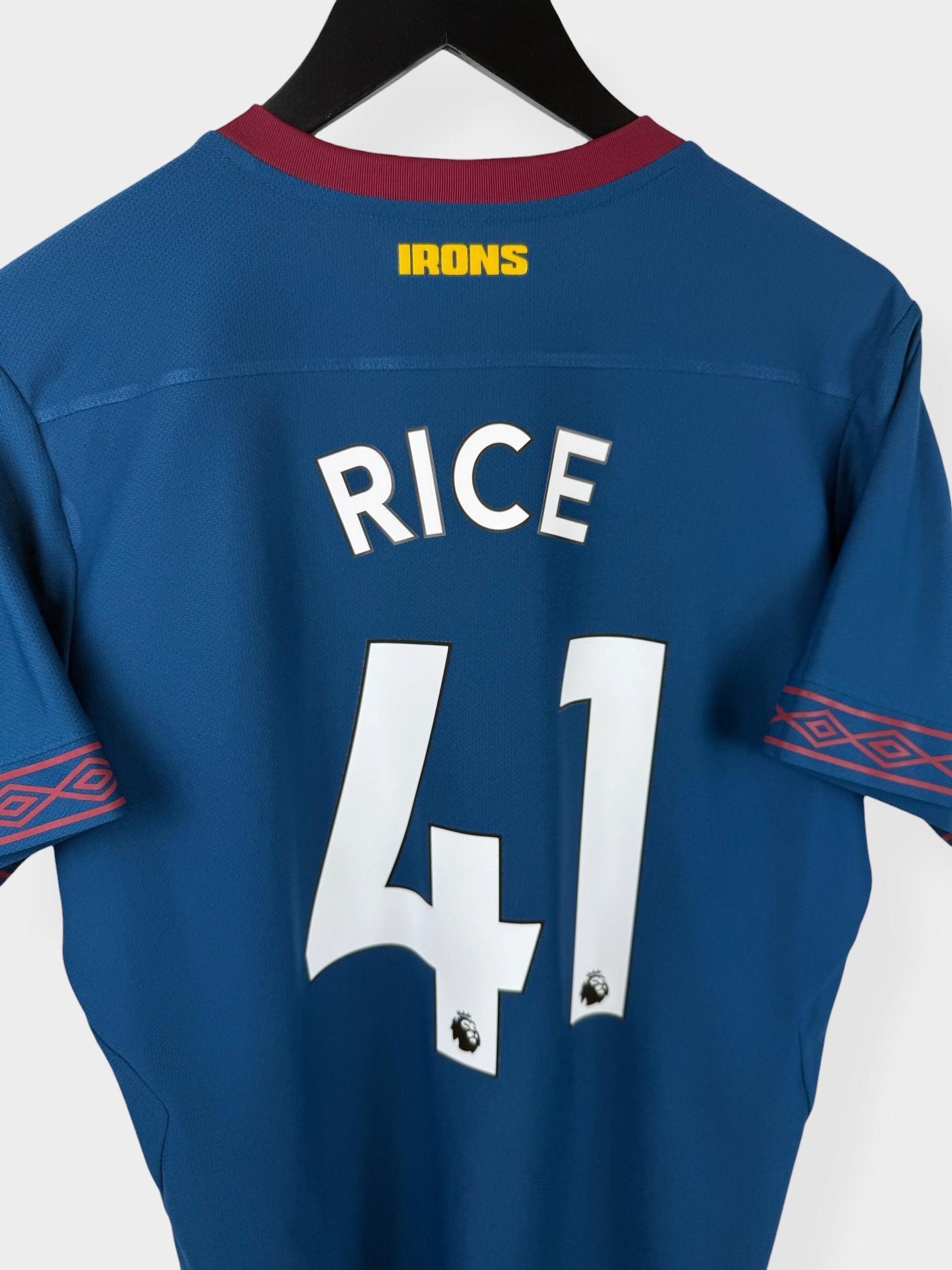 2018-19 WEST HAM AWAY SHIRT RICE #41 M