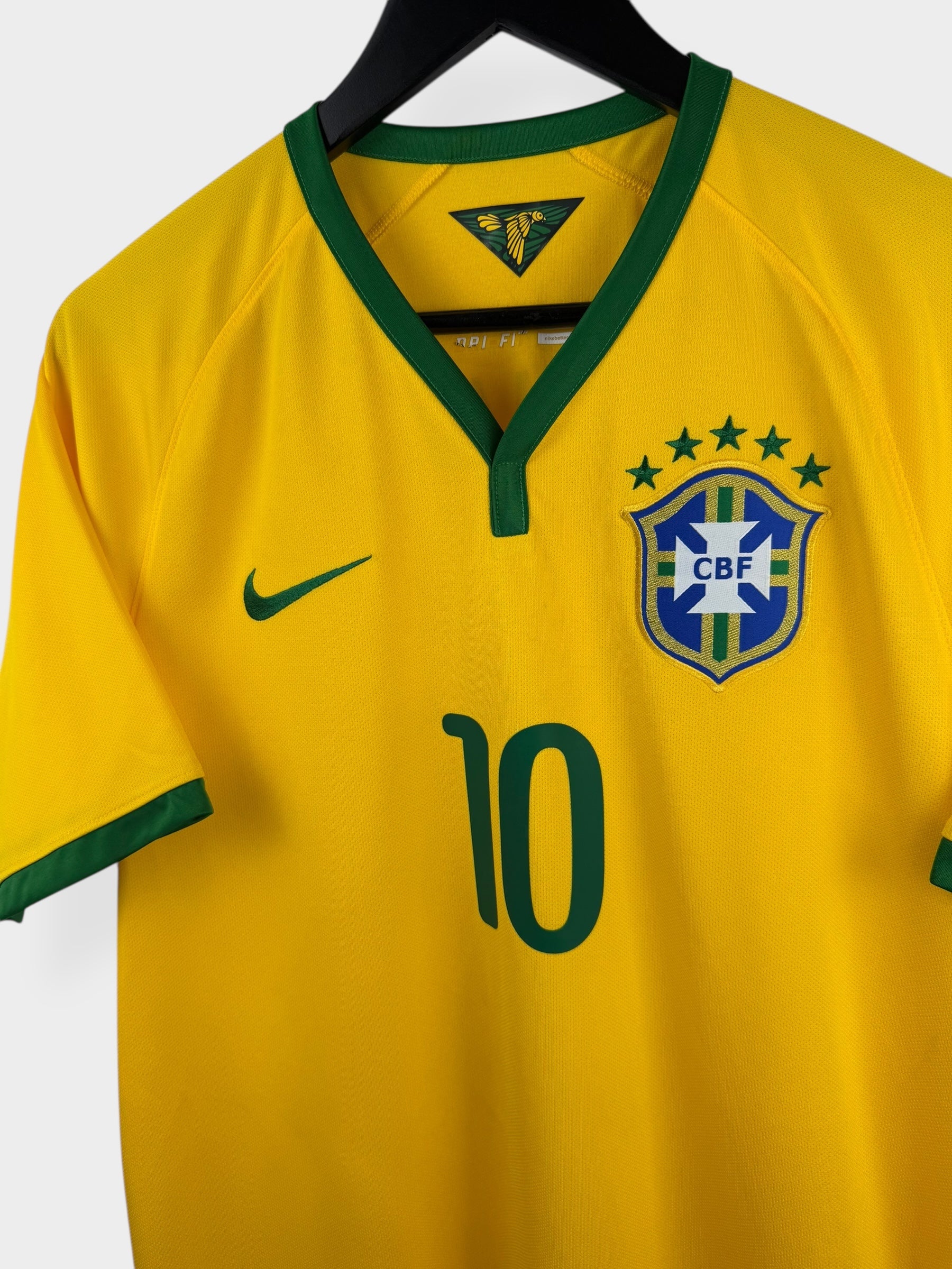 2014-15 BRAZIL HOME SHIRT NEYMAR JR #10 M