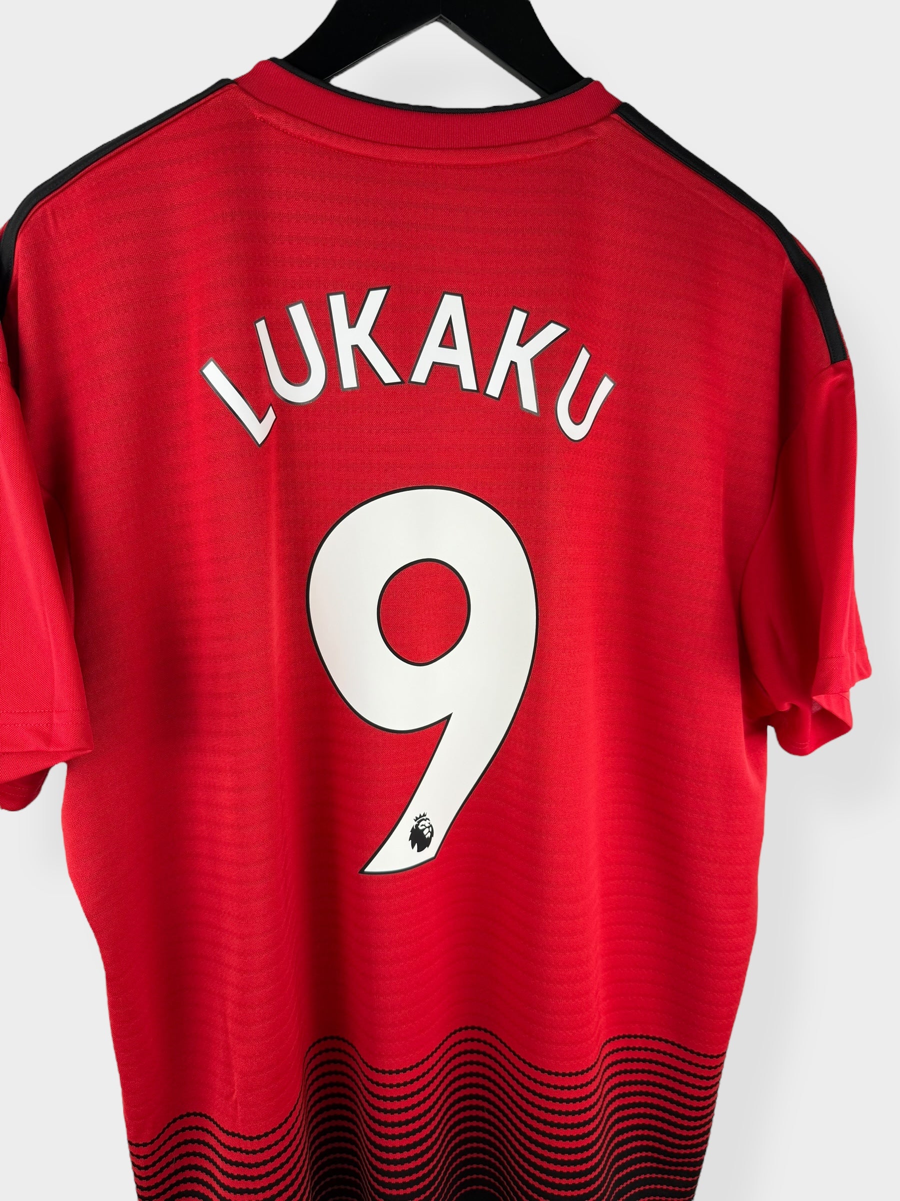 2018-19 MANCHESTER UNITED HOME SHIRT LUKAKU #9 XL