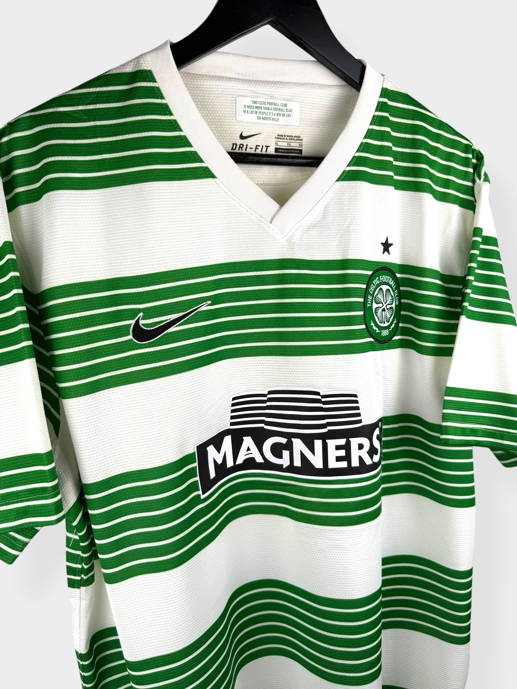 2013-15 CELTIC HOME SHIRT XL