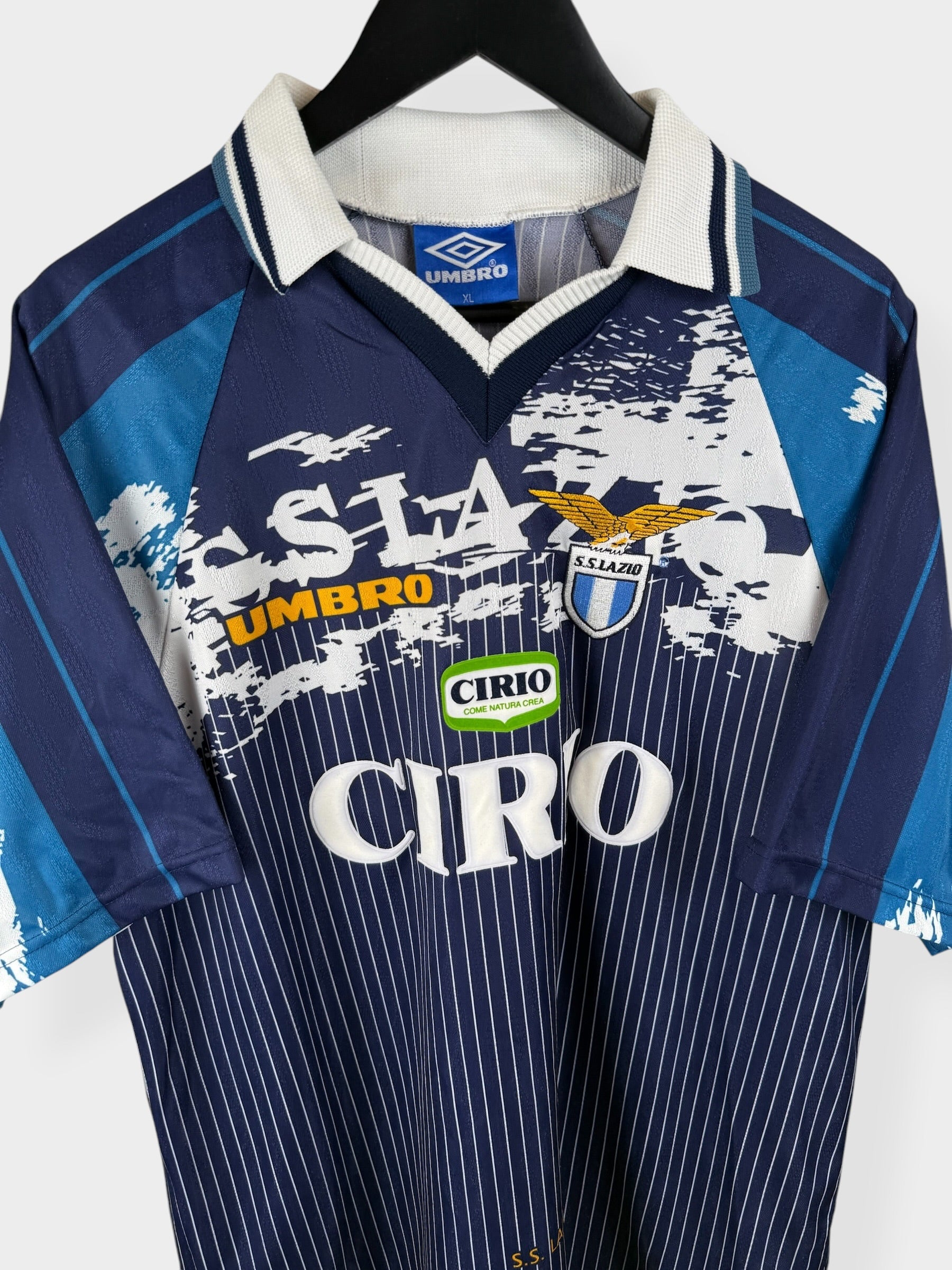 MAILLOT EXTÉRIEUR DE LA LAZIO 1996-98 XL