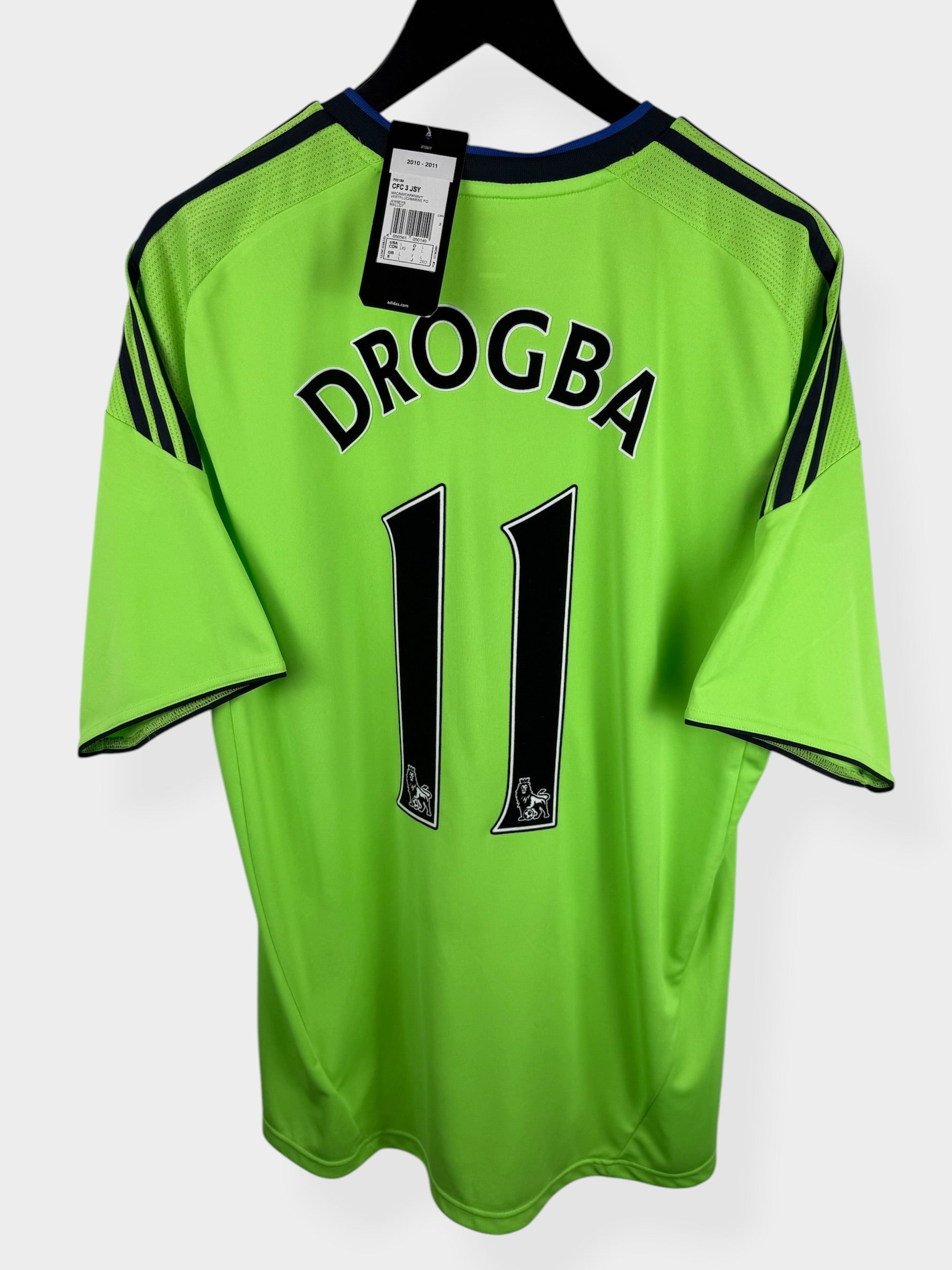 2010-11 CHELSEA THIRD SHIRT DROGBA #11 L