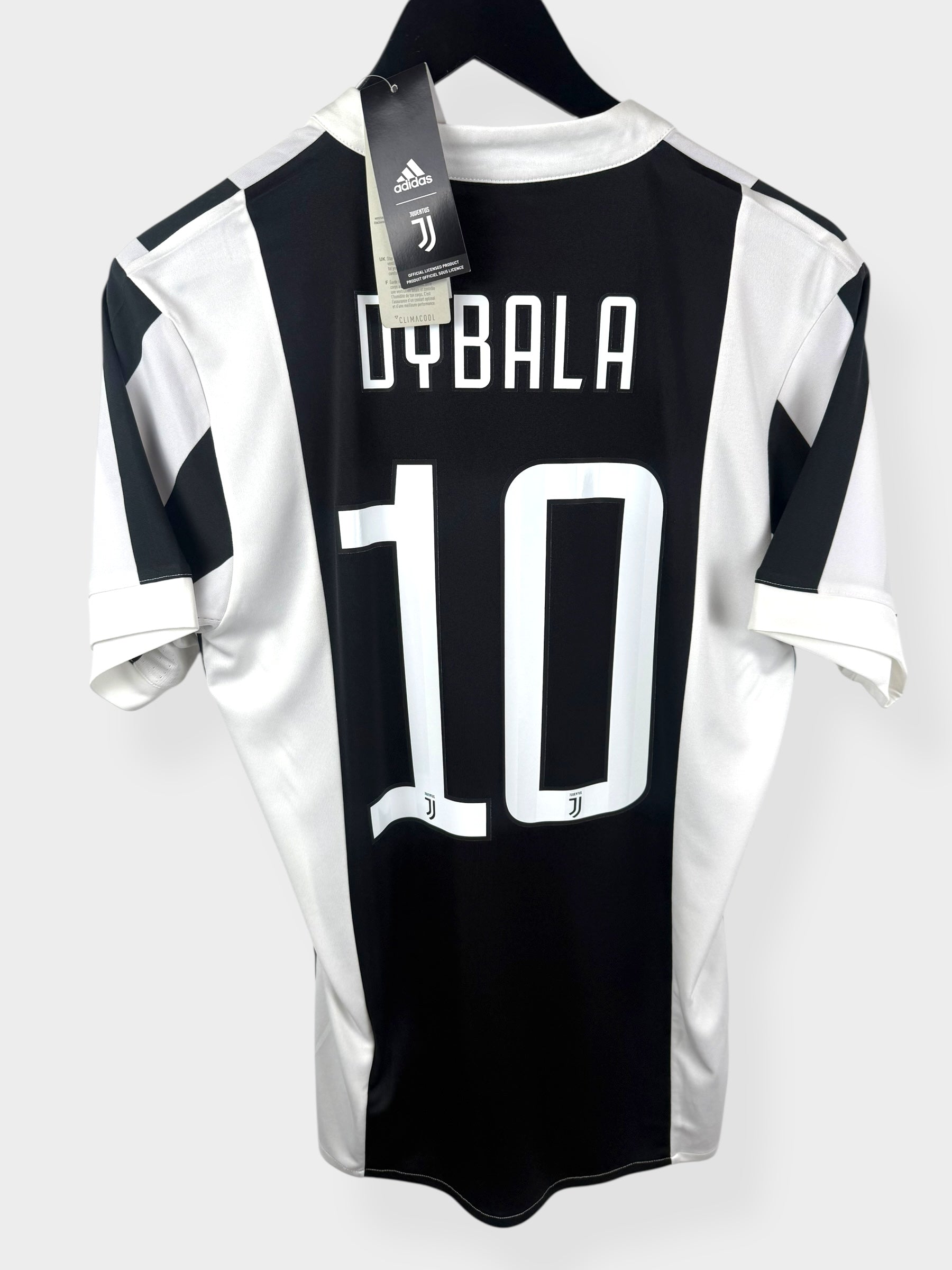 2019-20 JUVENTUS HOME SHIRT DYBALA #10 S - Authentic Football Club