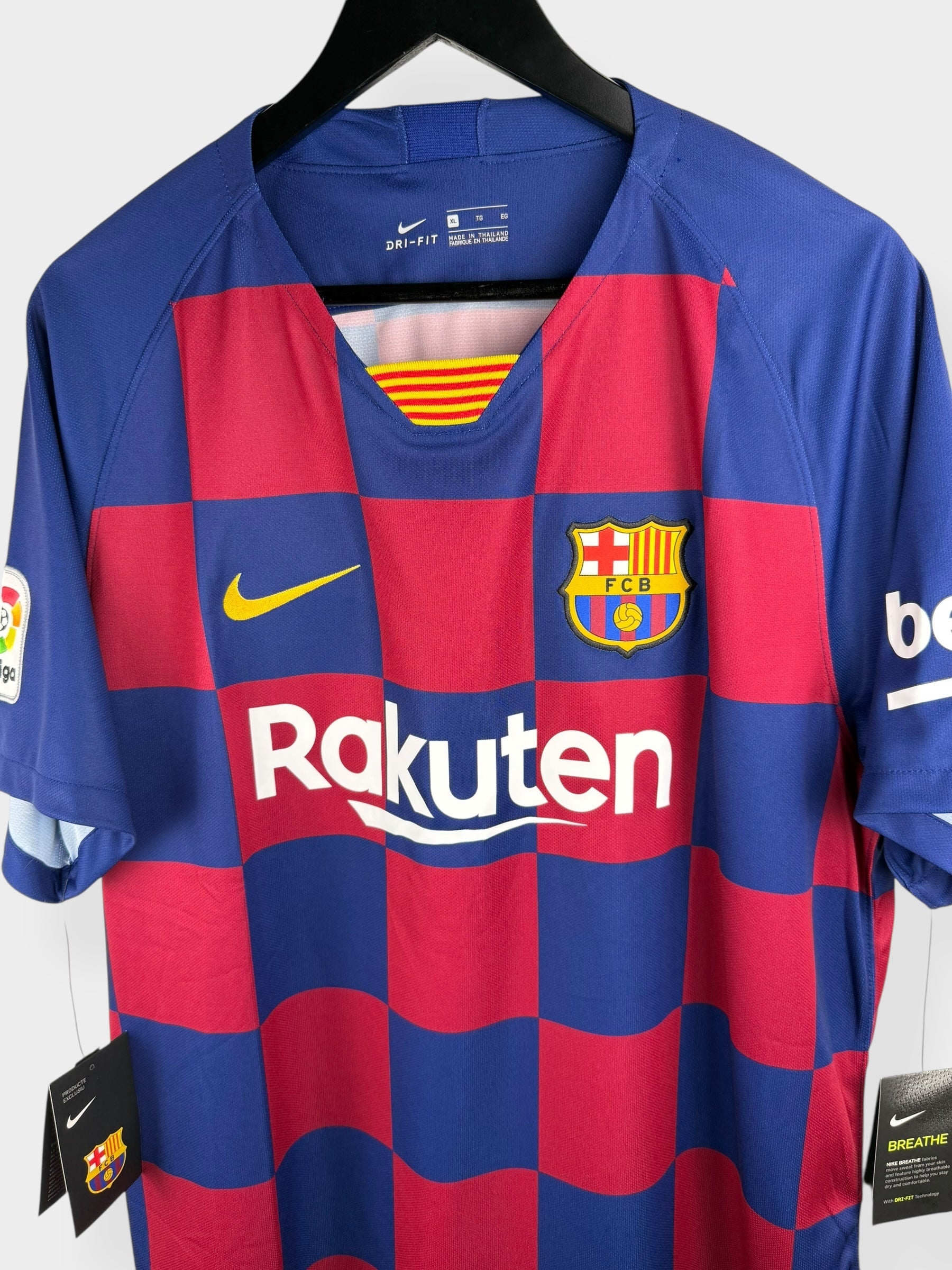2019-20 BARCELONA HOME SHIRT MESSI #10 XL
