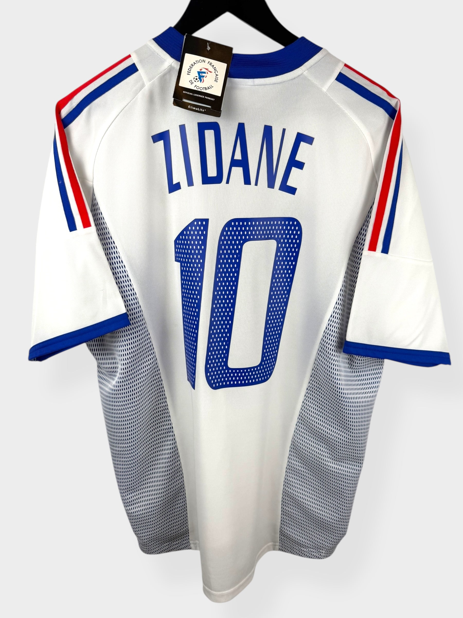 2002-04 FRANCE AWAY SHIRT ZIDANE #10 L - Authentic Football Club