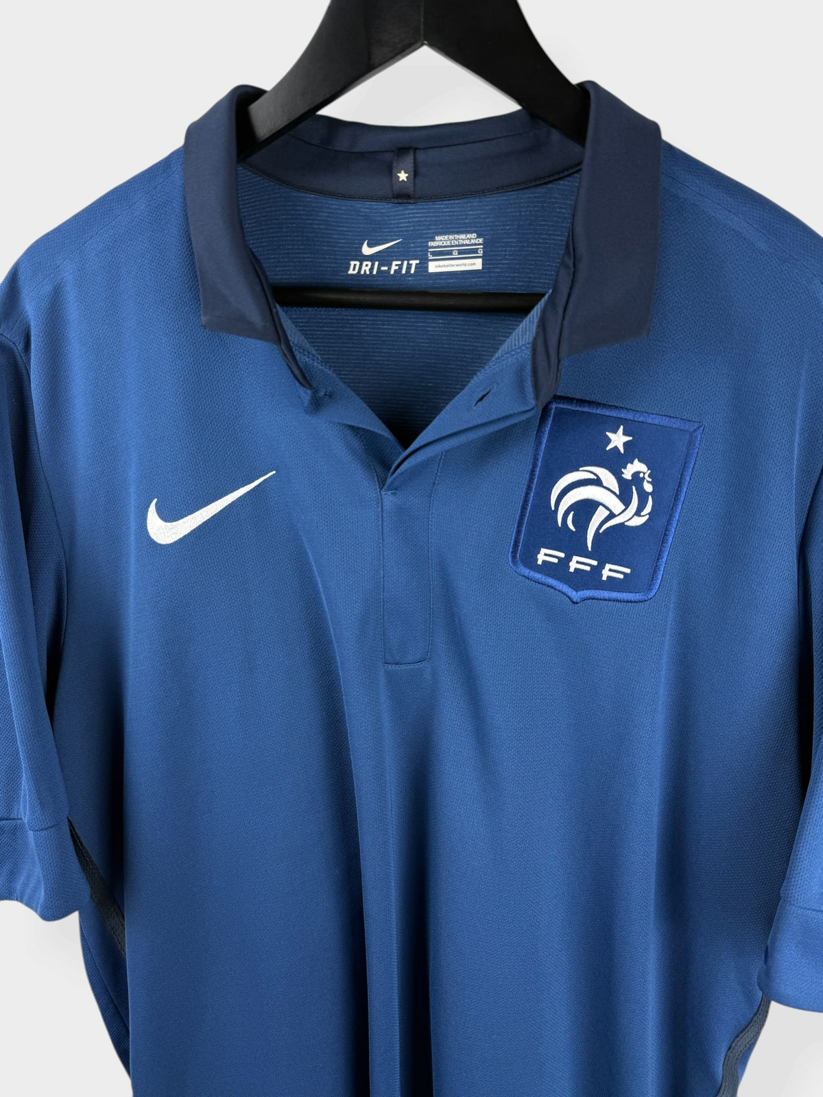 2011-12 FRANCE HOME SHIRT L - Authentic Football Club
