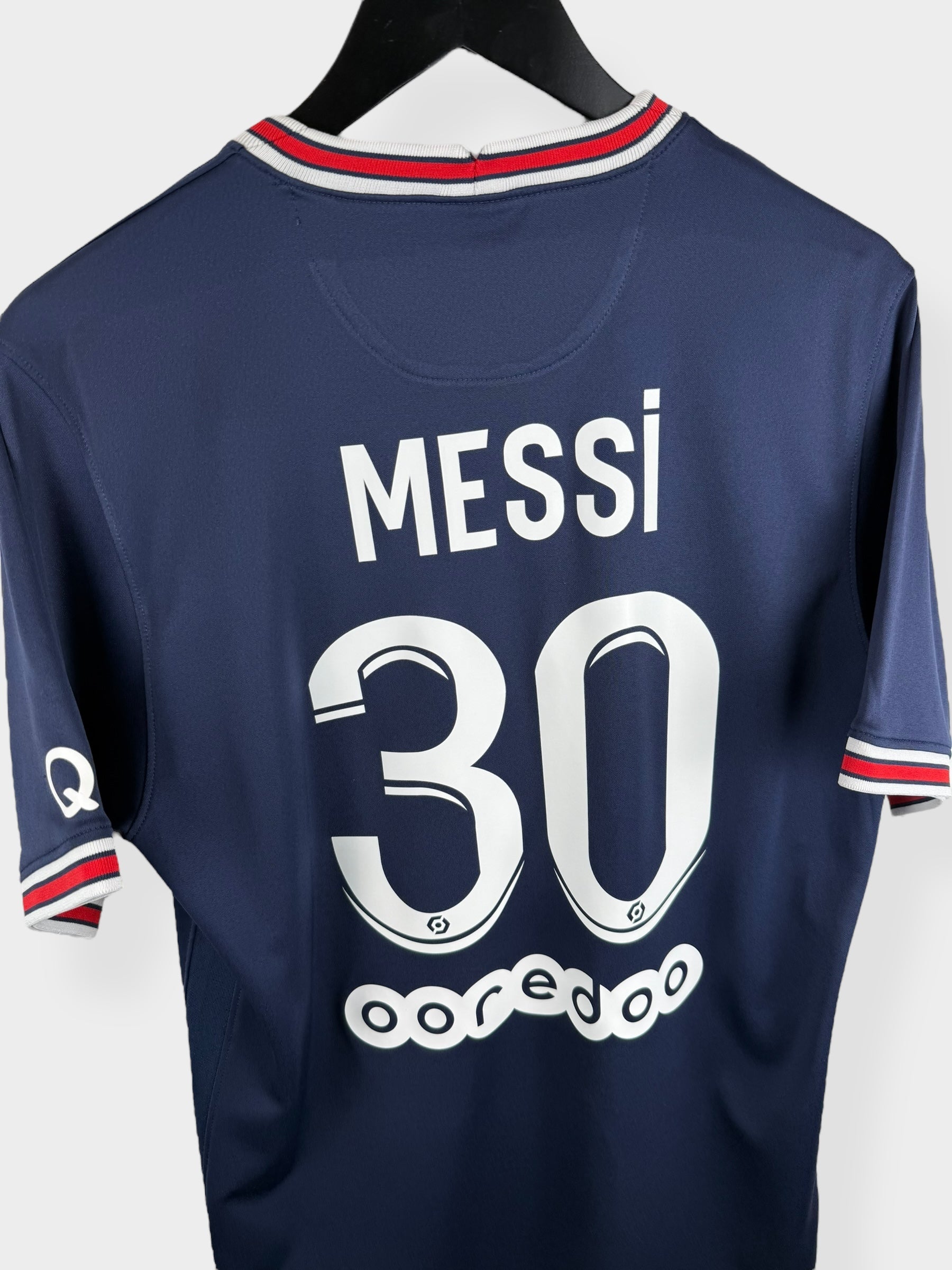 2021-22 PARIS SAINT-GERMAIN HOME SHIRT MESSI #30 M - Authentic Football Club