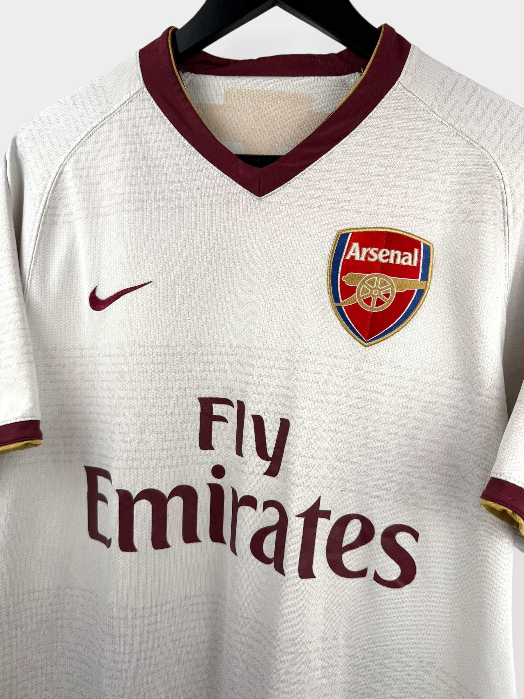 2007-08 ARSENAL AWAY SHIRT ADEBAYOR #25 M