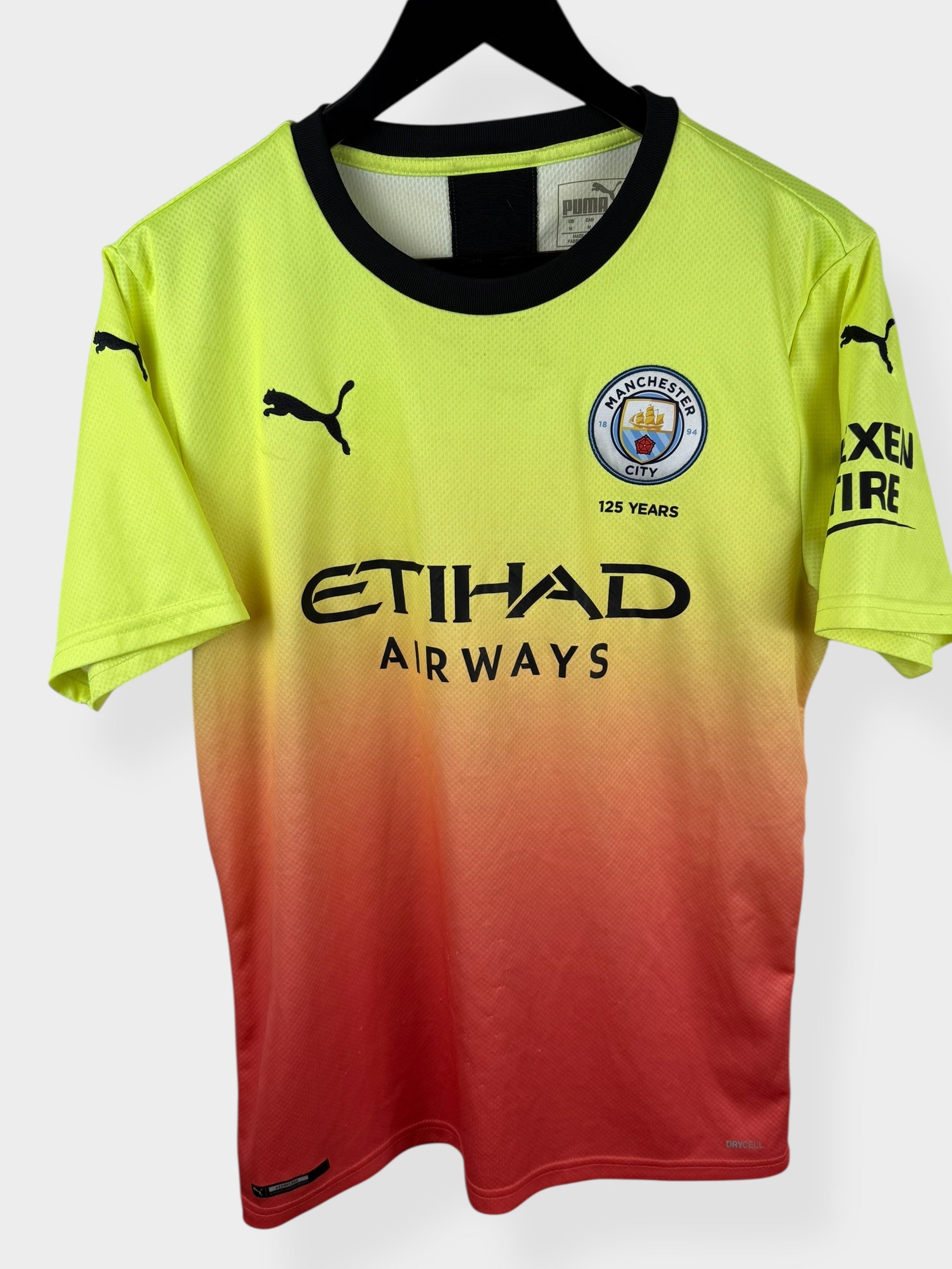 2019-20 MANCHESTER CITY THIRD SHIRT M - Authentic Football Club