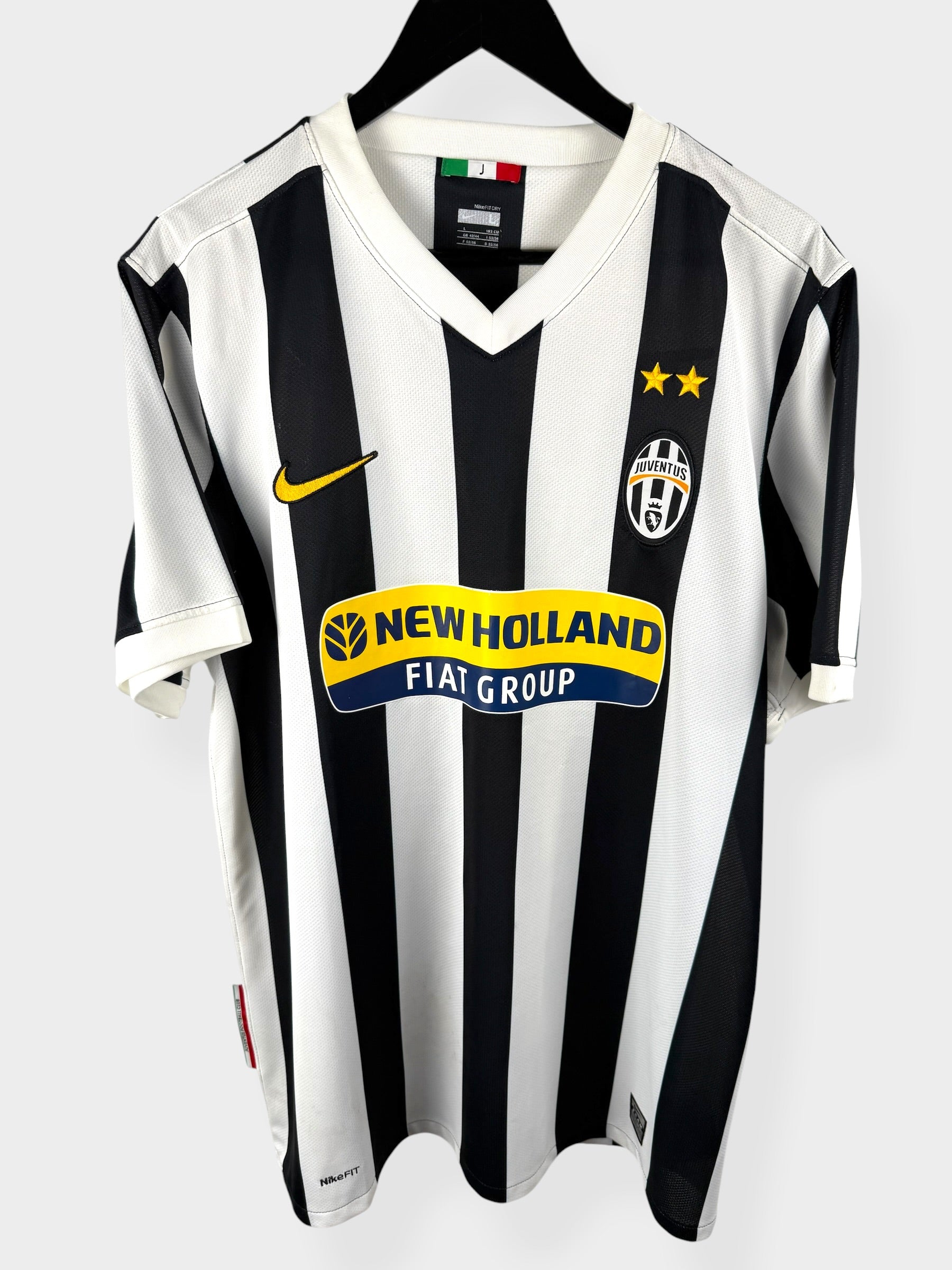 2009-10 JUVENTUS HOME SHIRT DEL PIERO #10 L