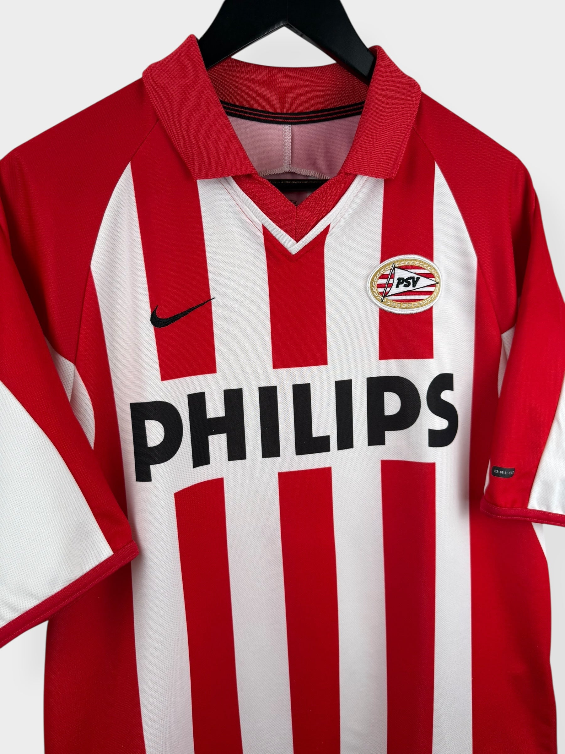 2001-02 PSV HOME SHIRT M - Authentic Football Club