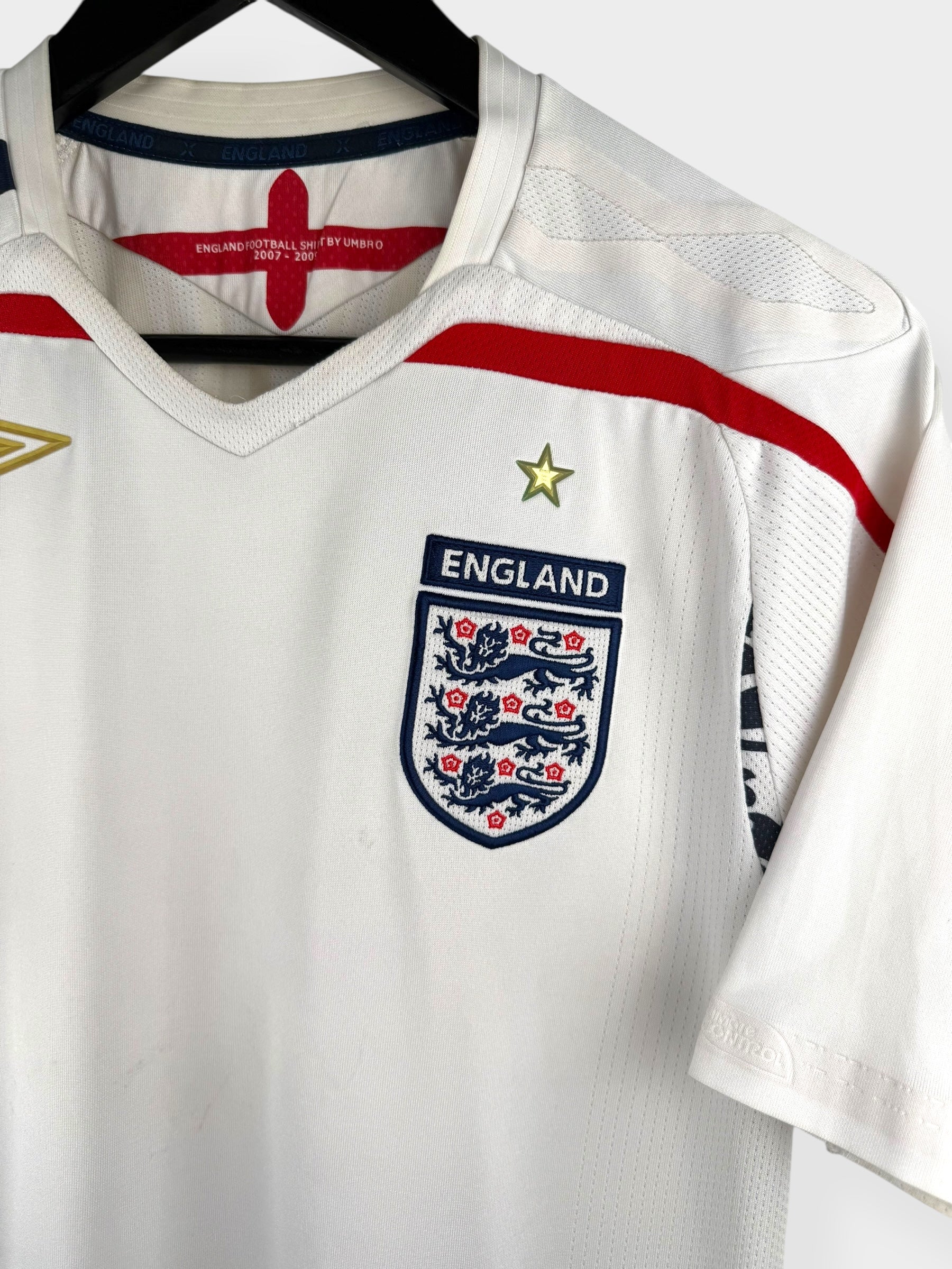2007-09 ENGLAND HOME SHIRT S
