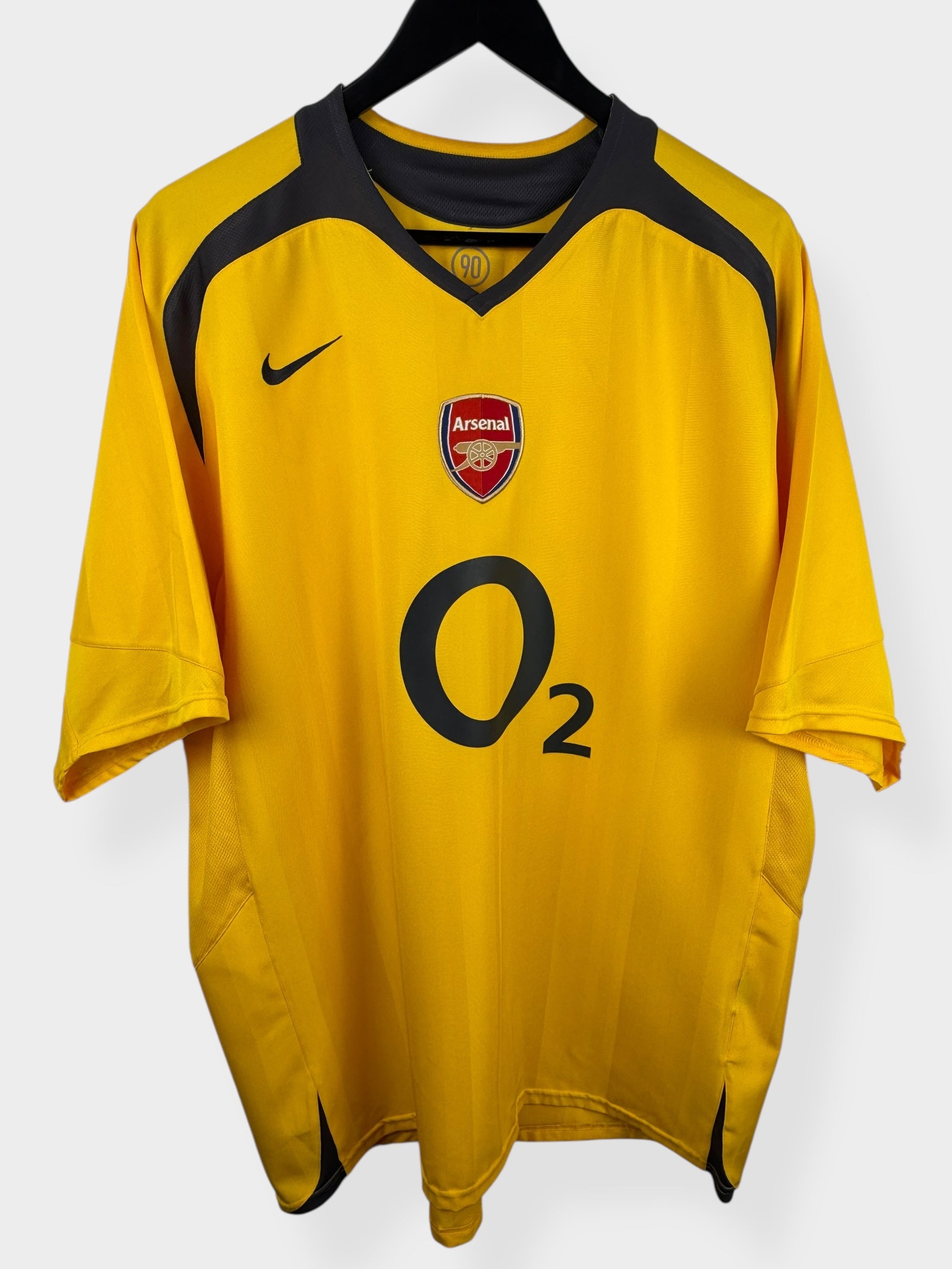 2005-06 ARSENAL AWAY SHIRT HENRY #14 XL